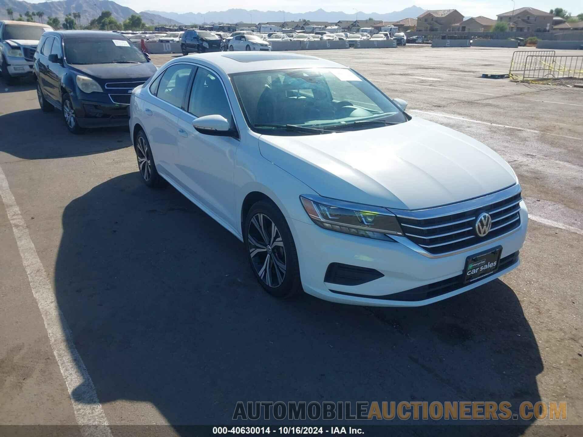 1VWSA7A39NC008558 VOLKSWAGEN PASSAT 2022