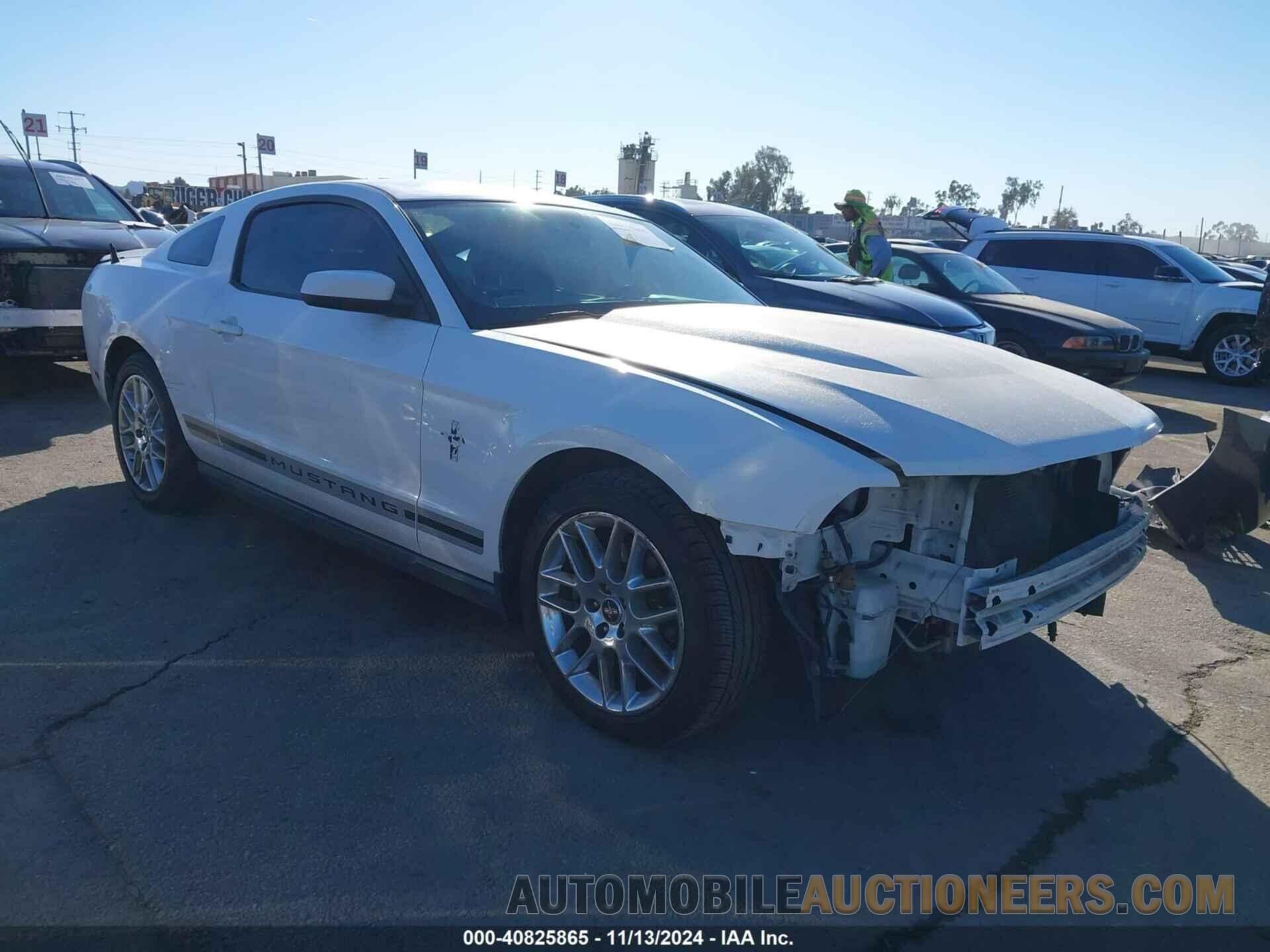 1ZVBP8AM0C5232803 FORD MUSTANG 2012