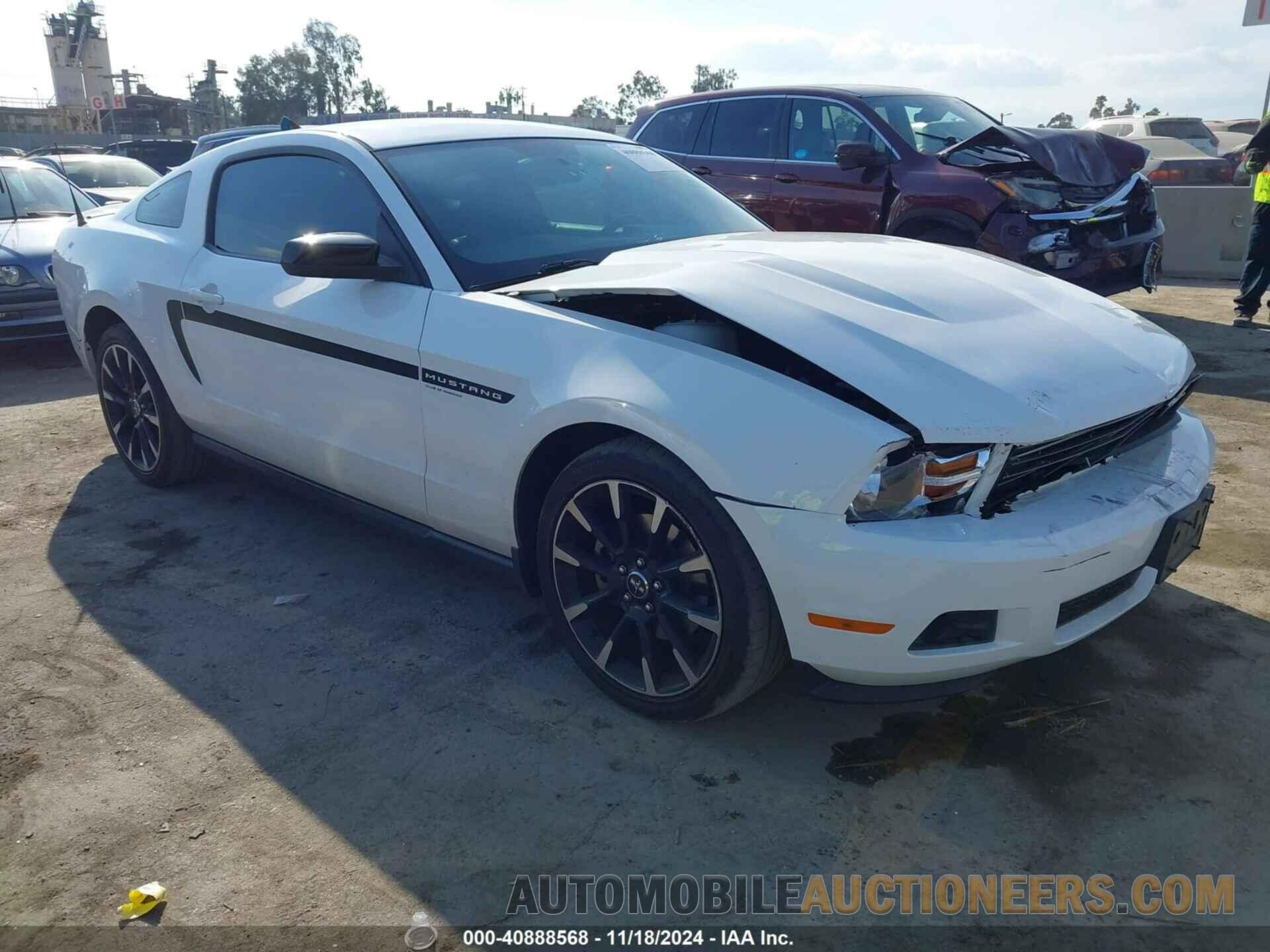 1ZVBP8AM0C5243610 FORD MUSTANG 2012