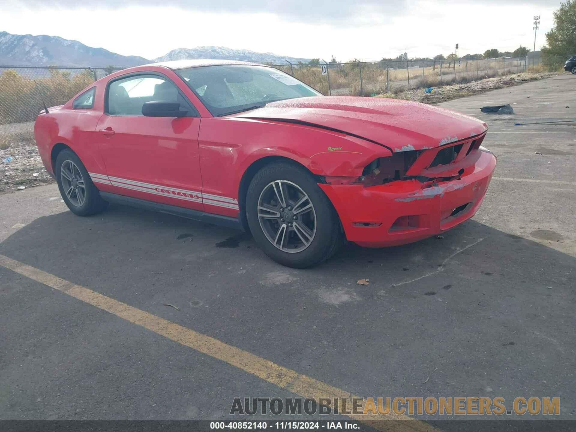 1ZVBP8AM1C5228906 FORD MUSTANG 2012