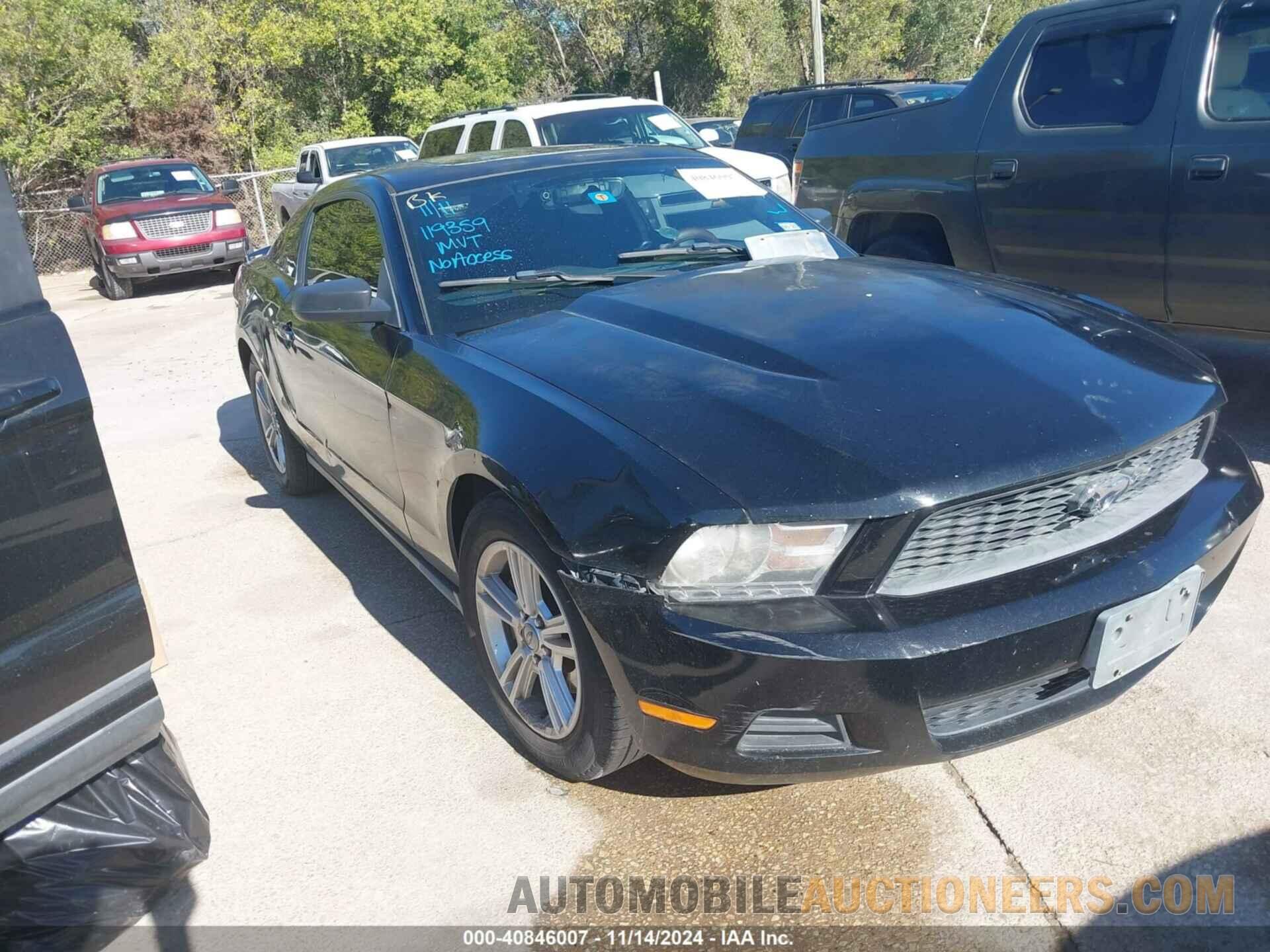 1ZVBP8AM3B5119359 FORD MUSTANG 2011