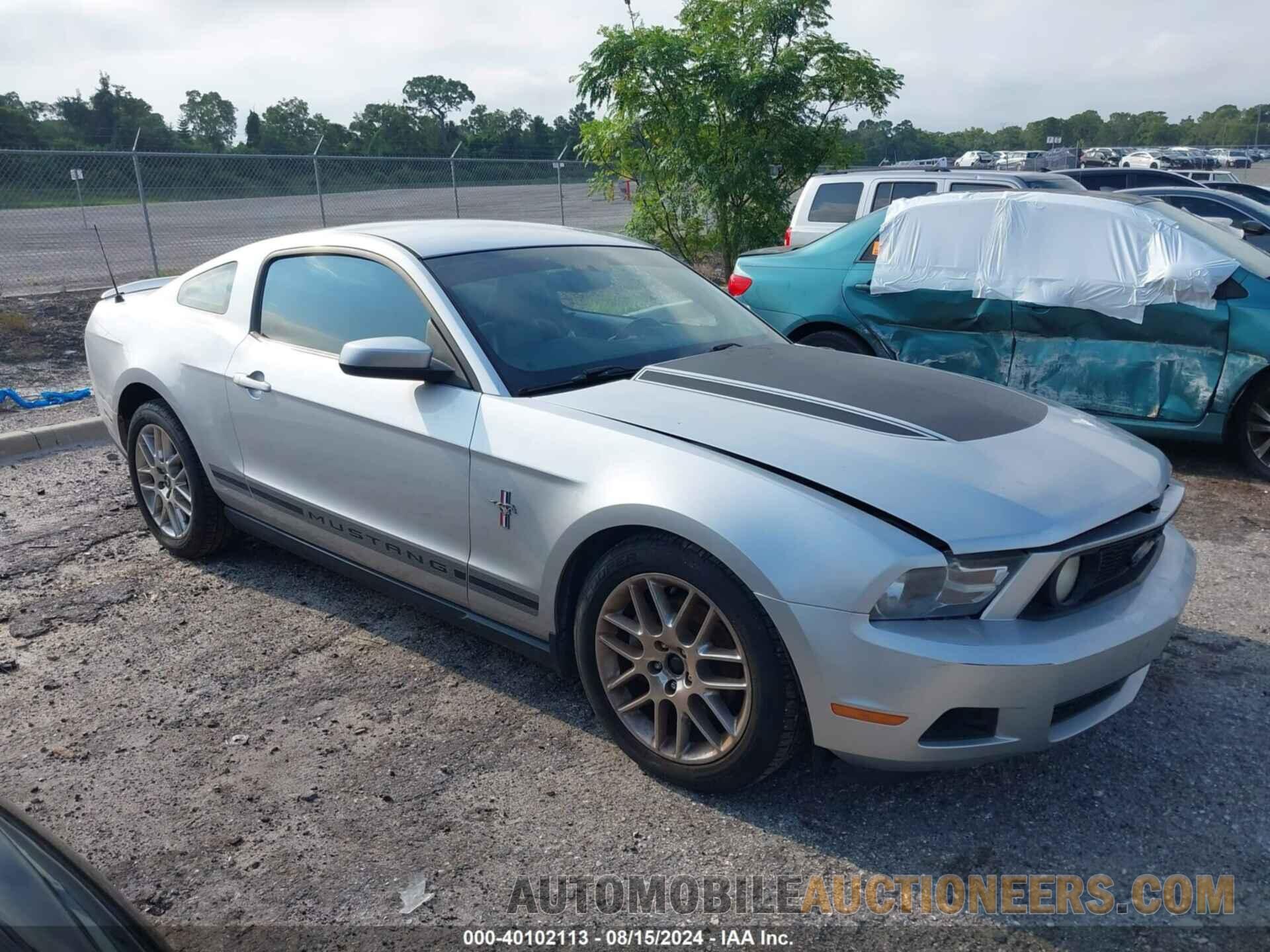 1ZVBP8AM3C5226428 FORD MUSTANG 2012