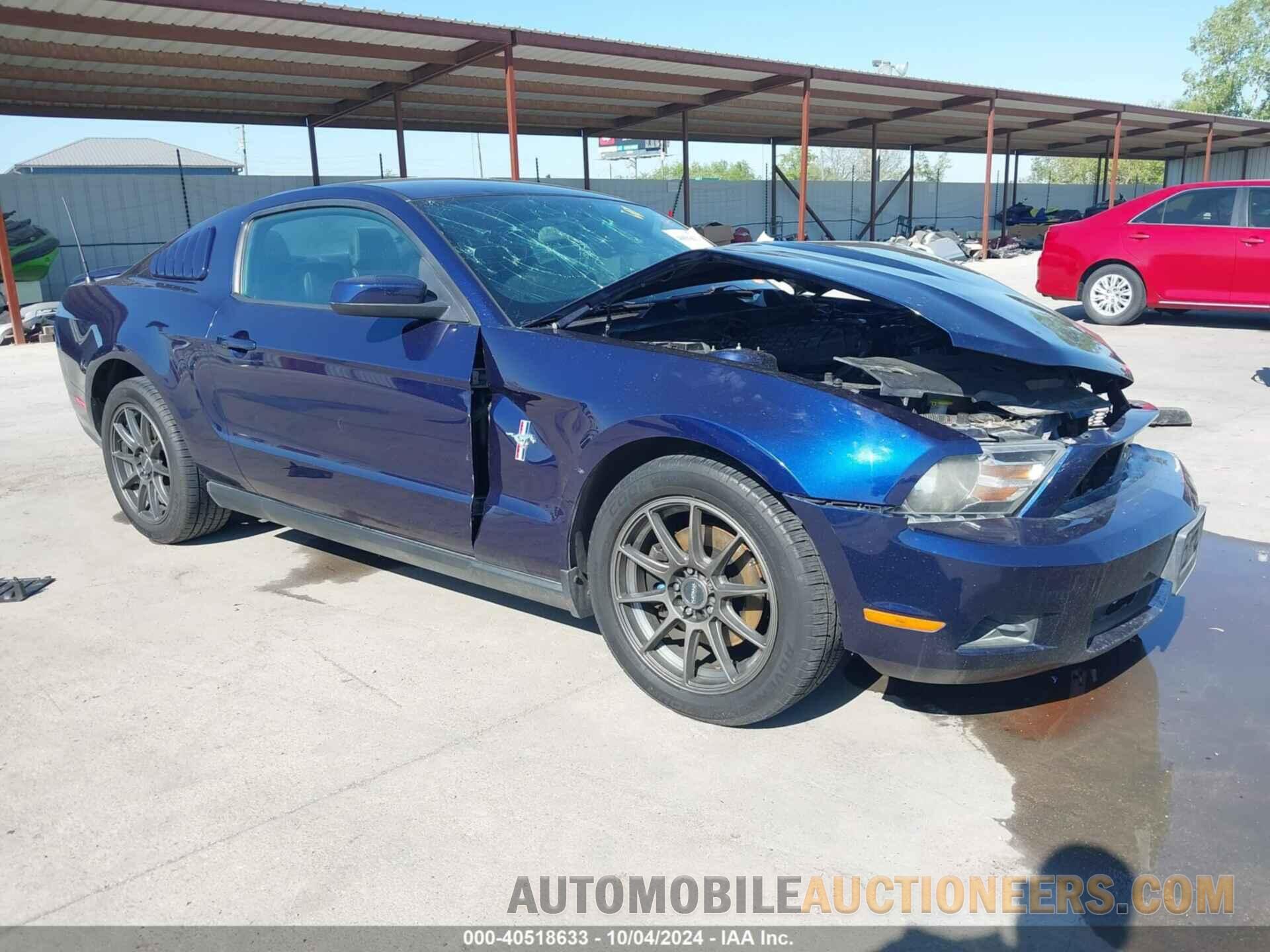 1ZVBP8AM3C5256173 FORD MUSTANG 2012