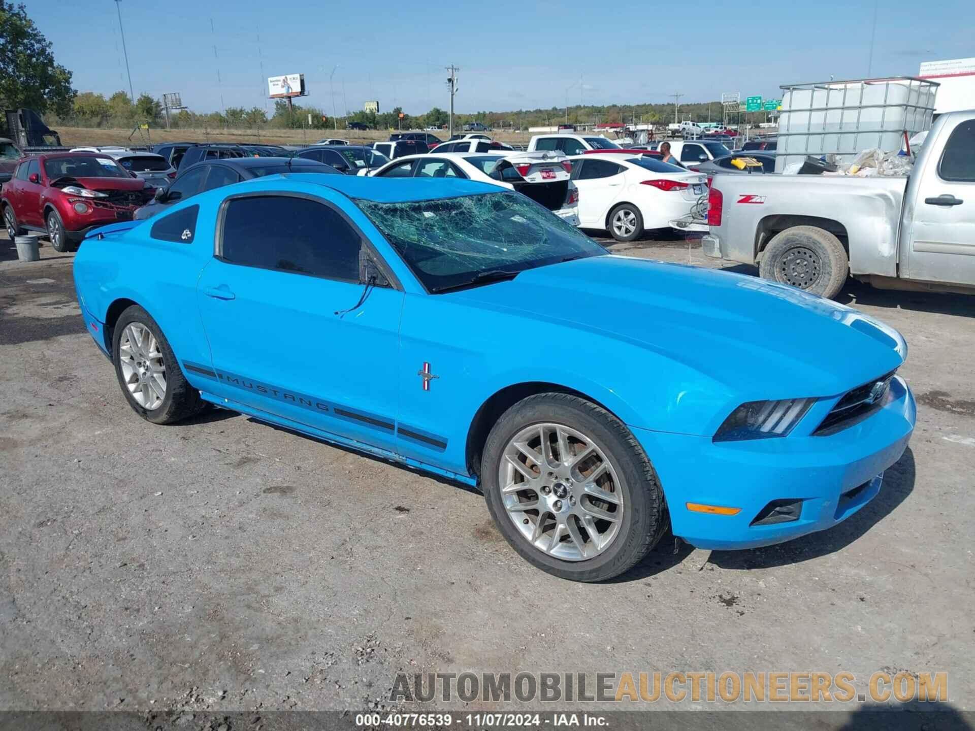 1ZVBP8AM4C5240693 FORD MUSTANG 2012