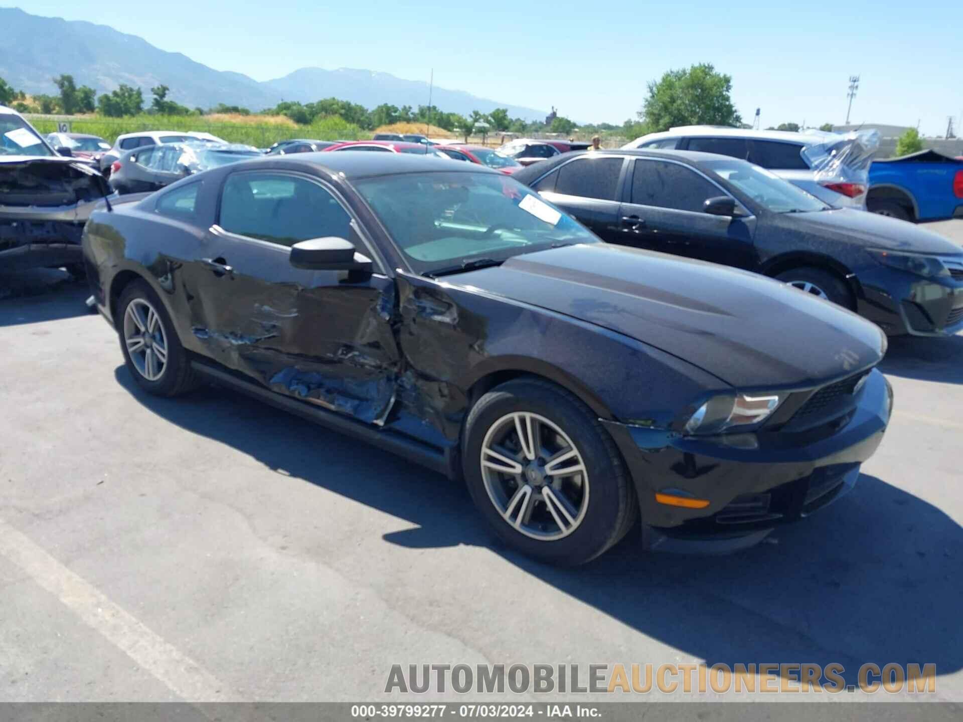 1ZVBP8AM5C5206410 FORD MUSTANG 2012