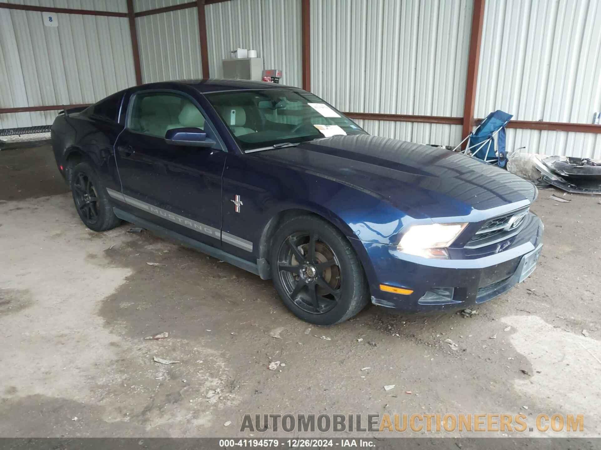 1ZVBP8AM6C5267765 FORD MUSTANG 2012