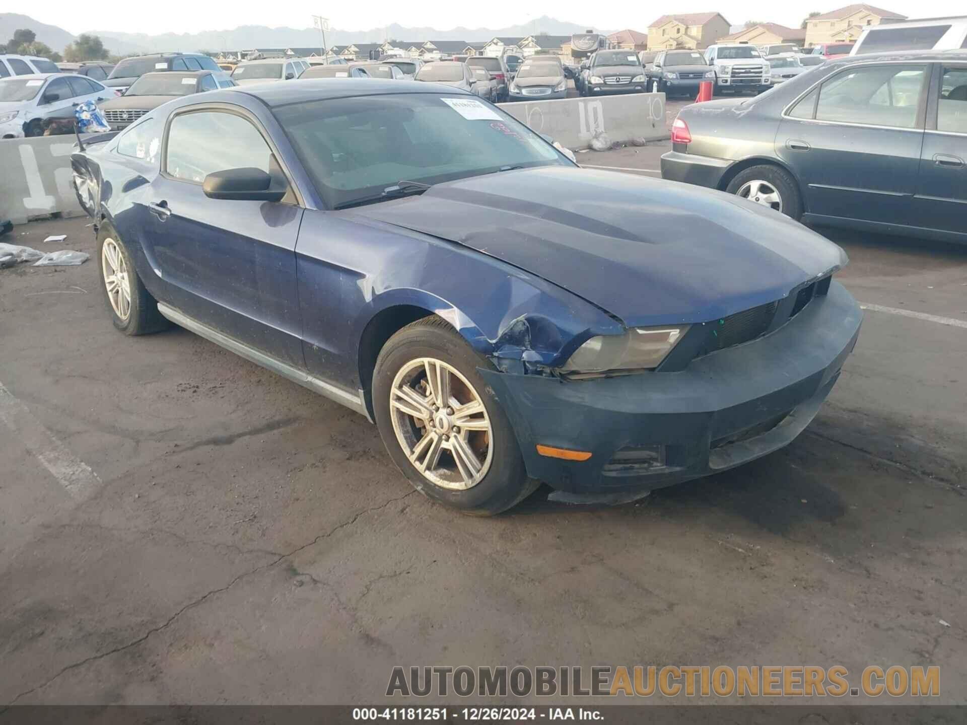 1ZVBP8AM7C5251722 FORD MUSTANG 2012