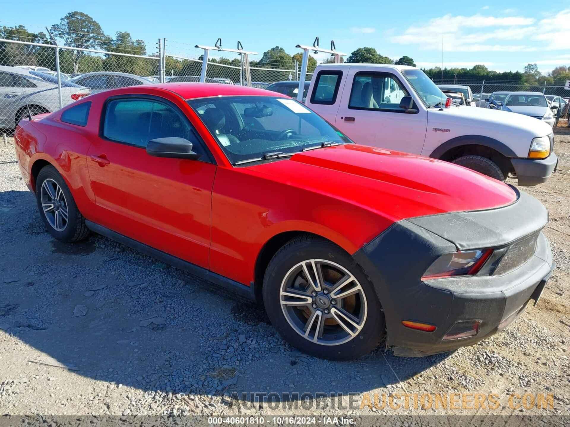 1ZVBP8AM8C5212136 FORD MUSTANG 2012