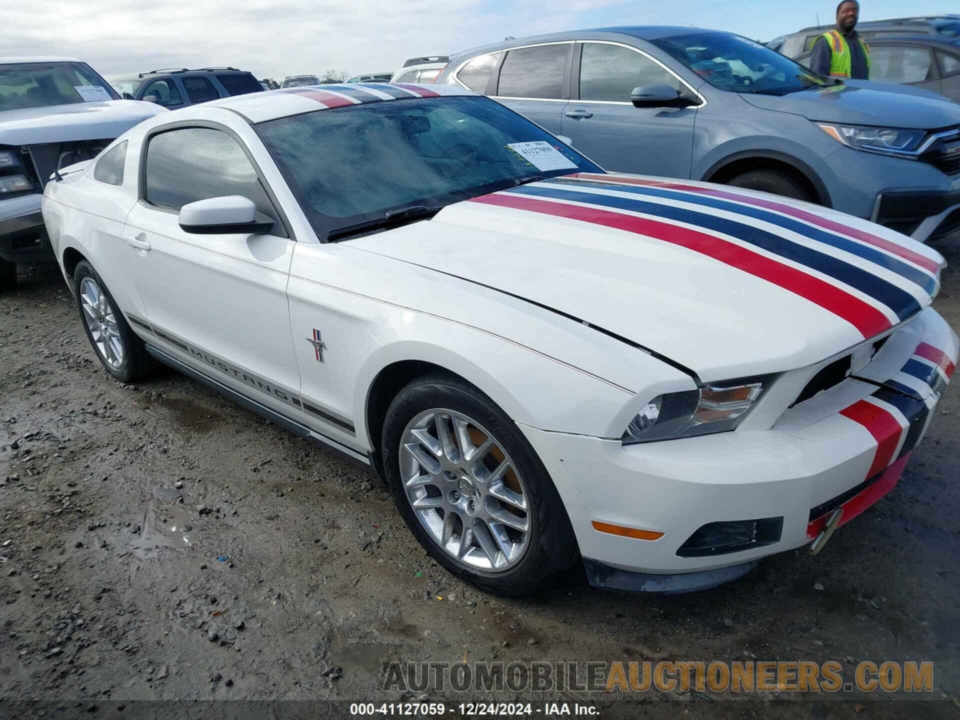 1ZVBP8AM9C5233870 FORD MUSTANG 2012