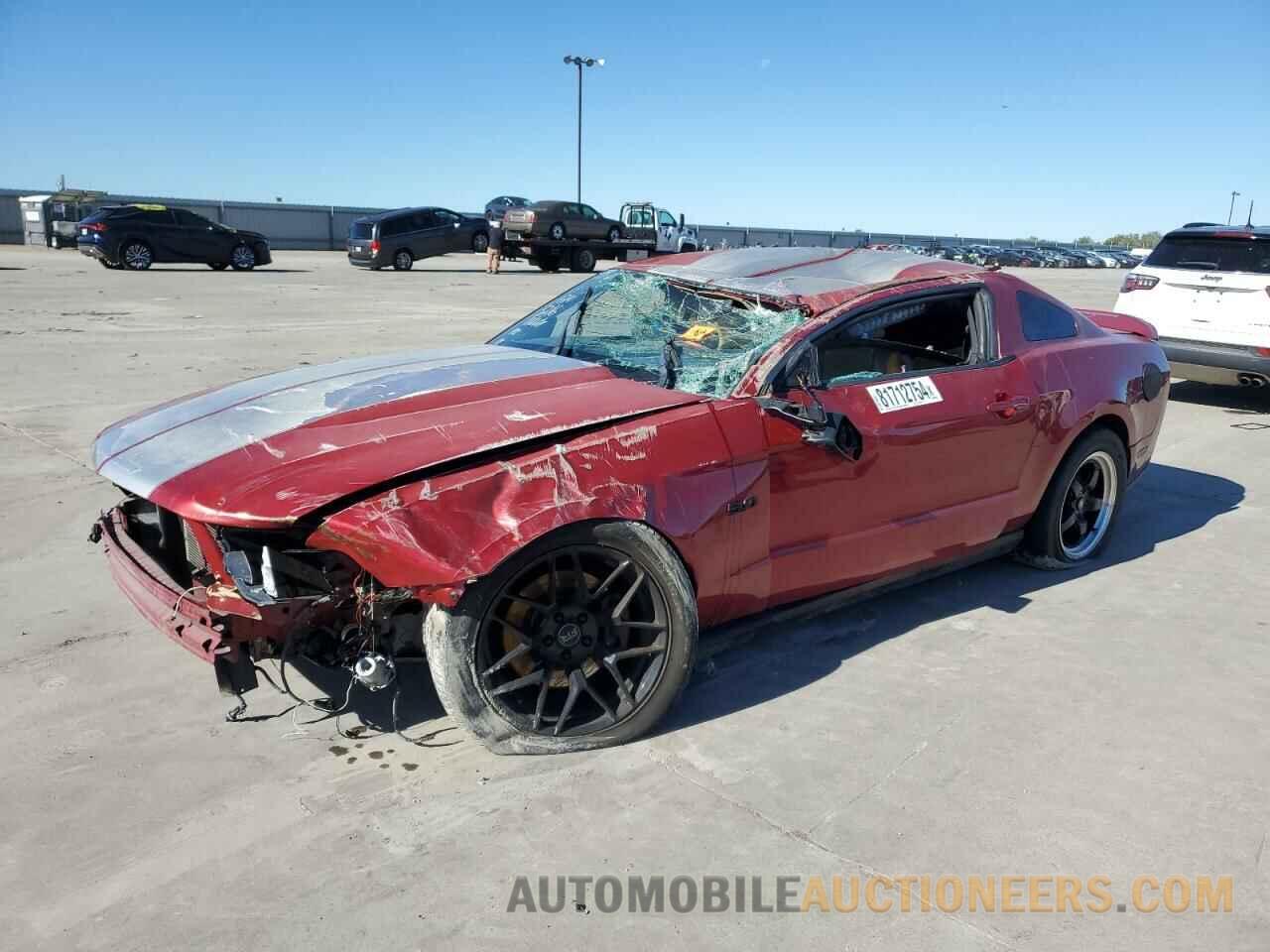 1ZVBP8CF3C5203603 FORD MUSTANG 2012