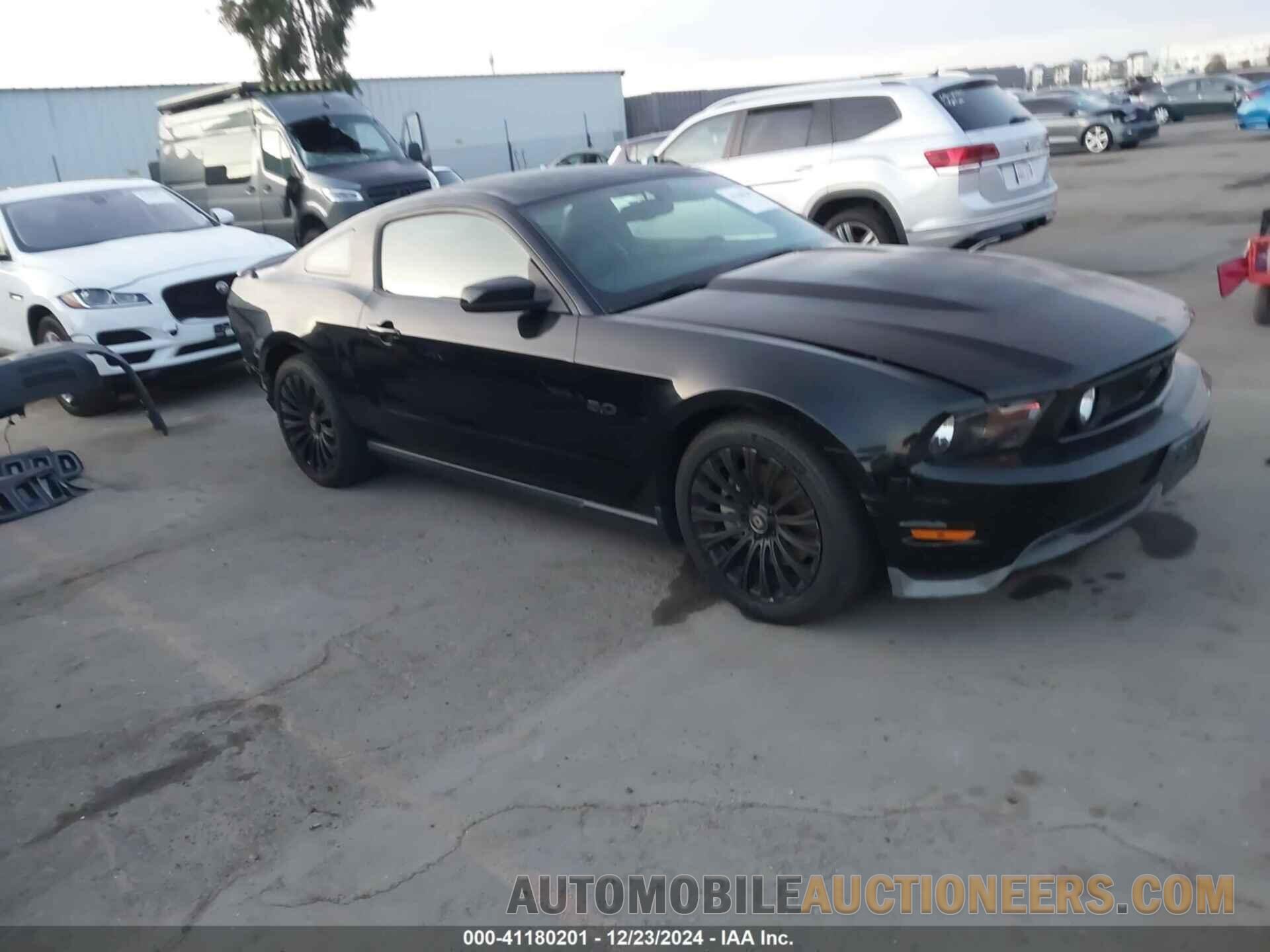 1ZVBP8CF3C5234866 FORD MUSTANG 2012