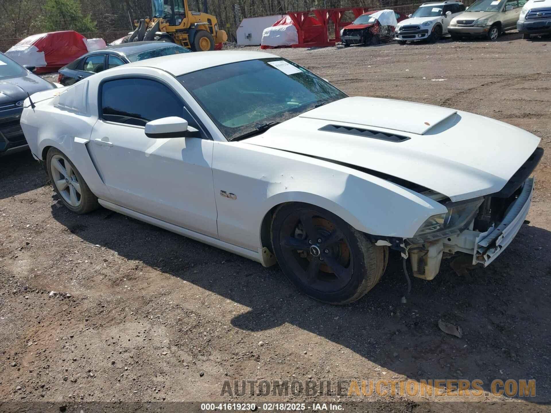 1ZVBP8CF3D5205434 FORD MUSTANG 2013