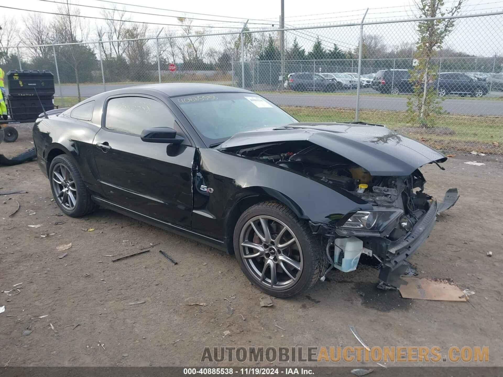 1ZVBP8CF4D5238197 FORD MUSTANG 2013