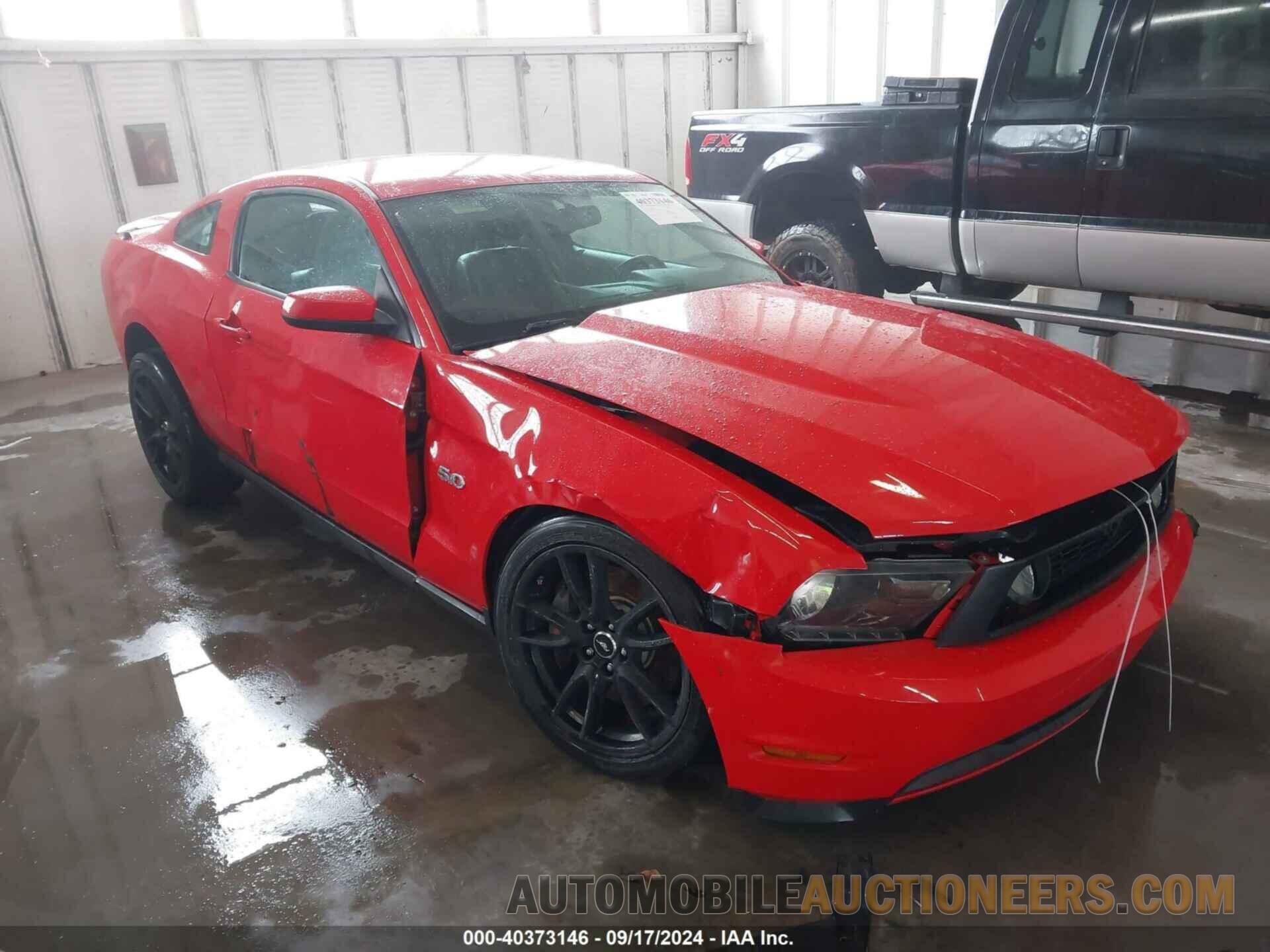 1ZVBP8CF5C5248395 FORD MUSTANG 2012