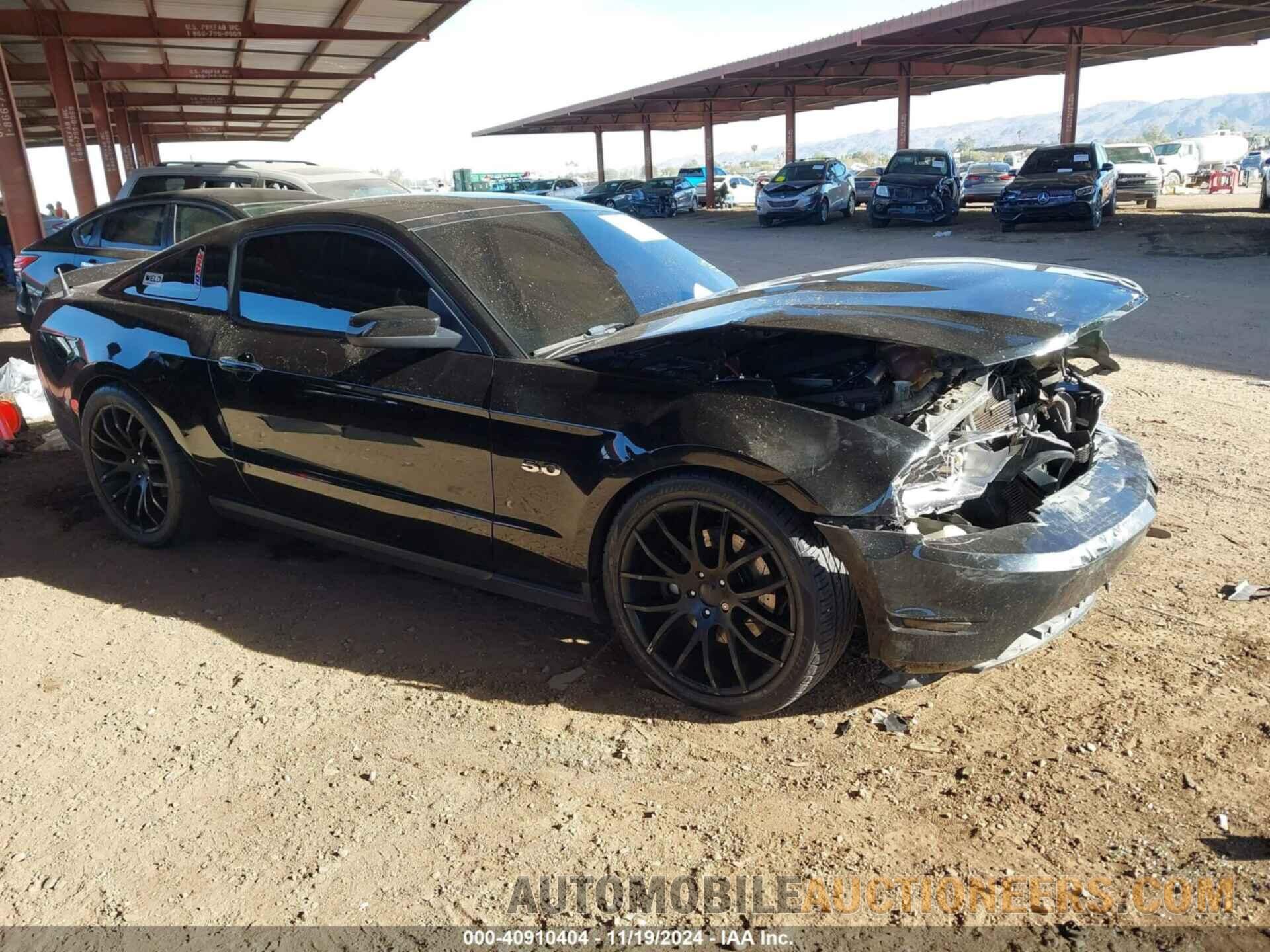 1ZVBP8CF5C5263768 FORD MUSTANG 2012