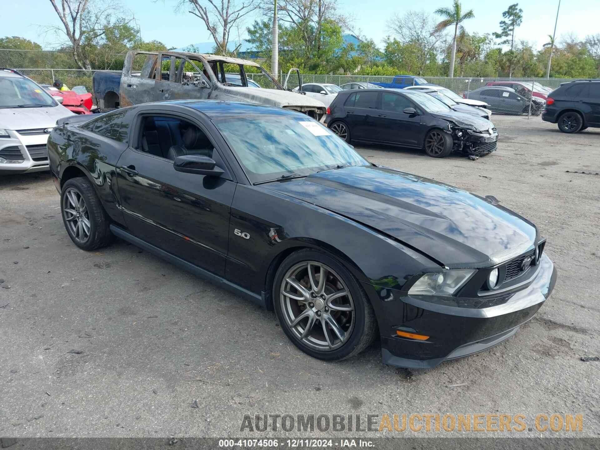 1ZVBP8CF5C5277413 FORD MUSTANG 2012