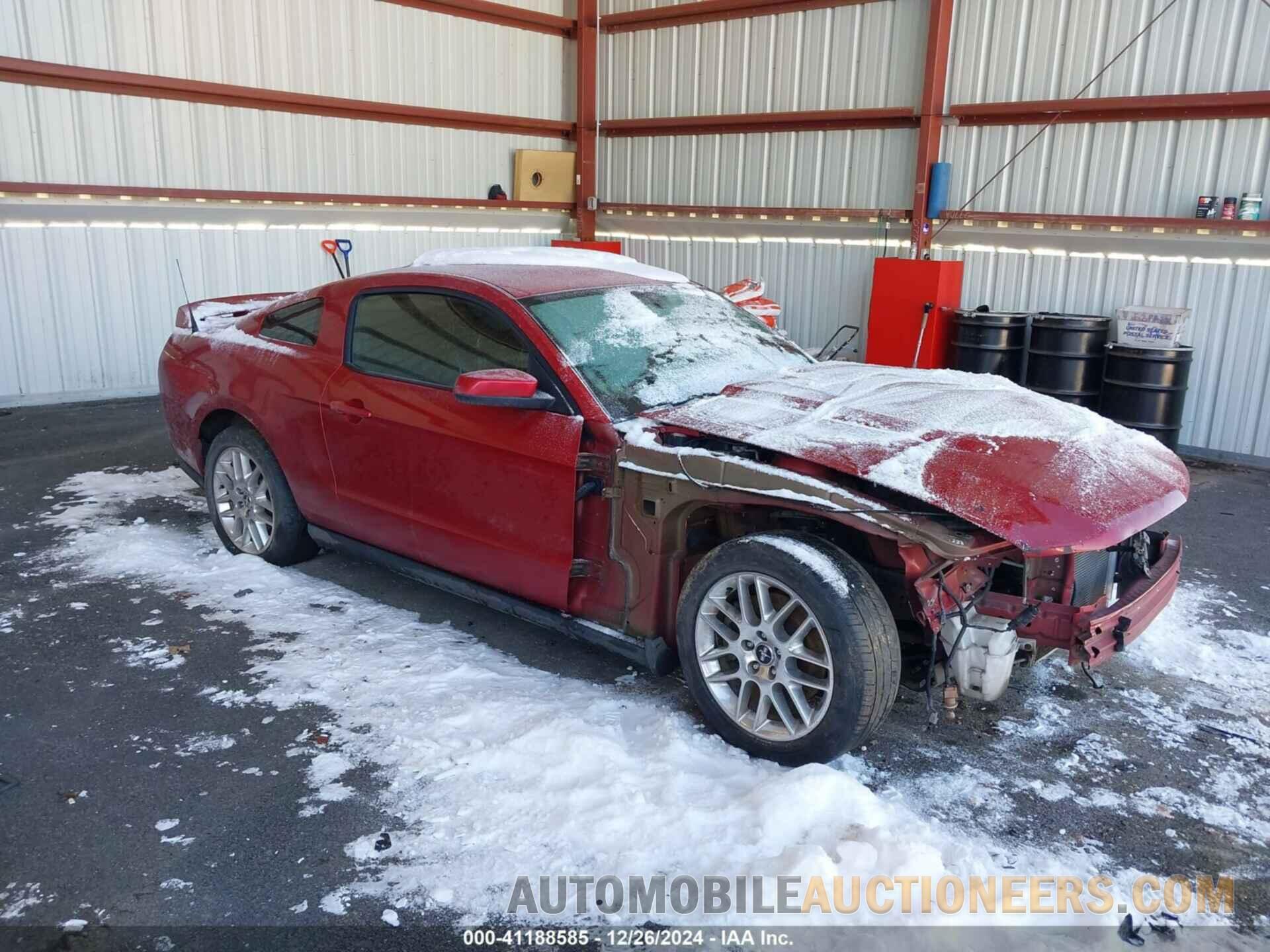 1ZVBP8CF8C5256698 FORD MUSTANG 2012