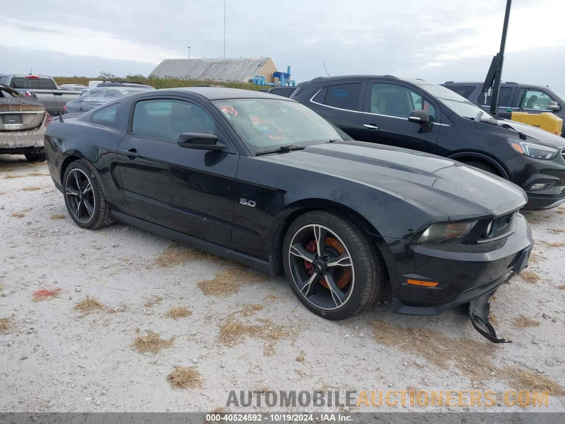 1ZVBP8CF9C5229297 FORD MUSTANG 2012