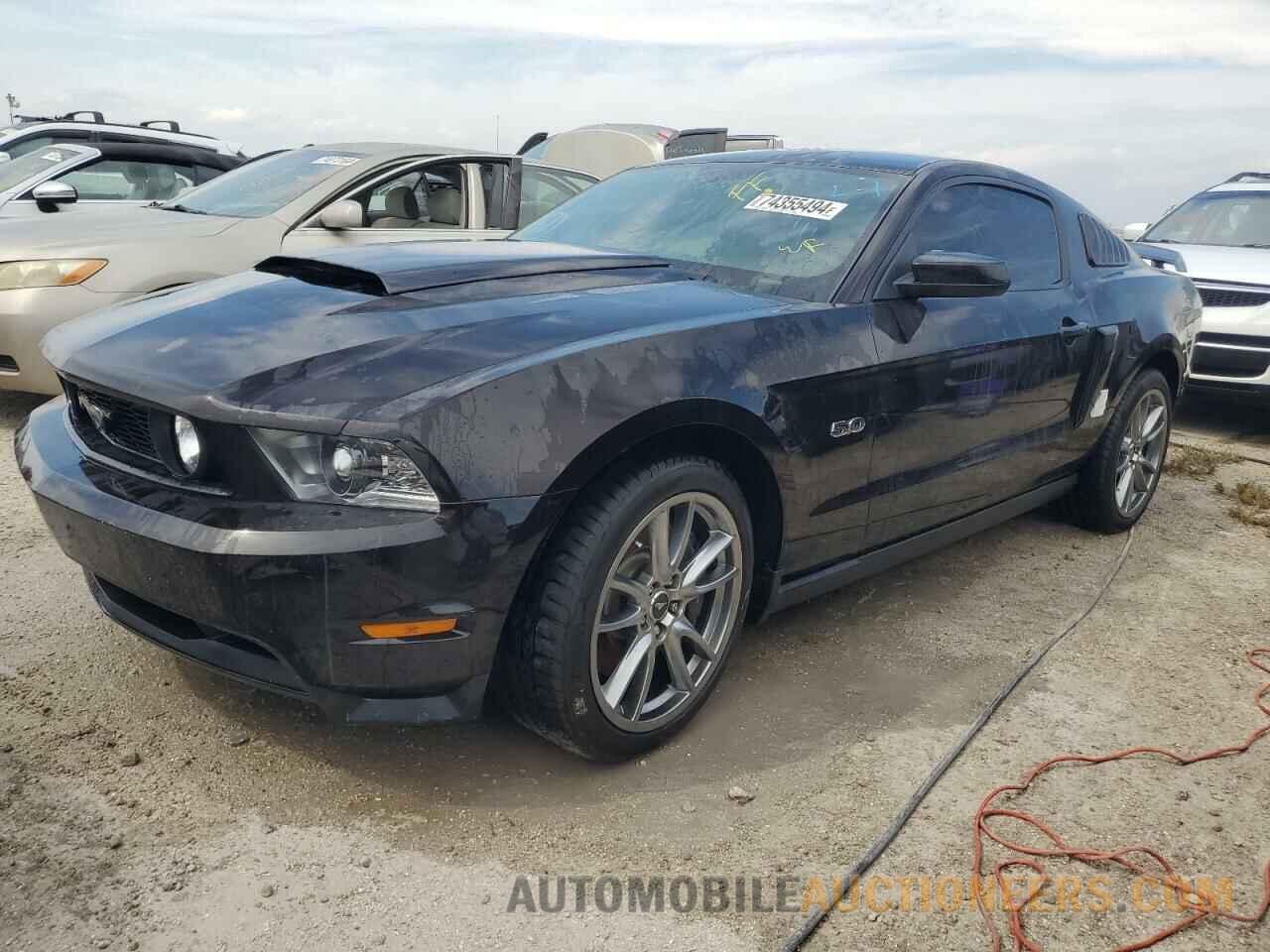 1ZVBP8CFXC5200374 FORD MUSTANG 2012