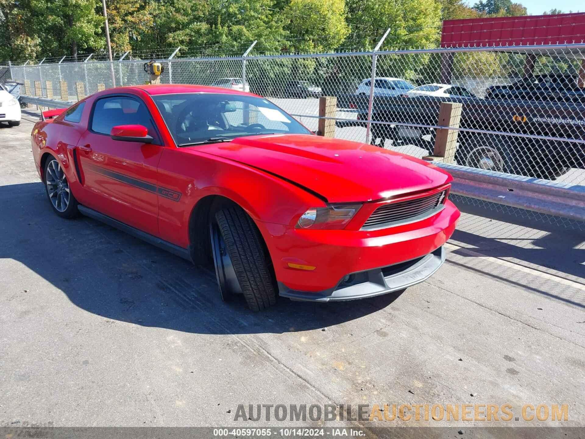 1ZVBP8CFXC5274751 FORD MUSTANG 2012