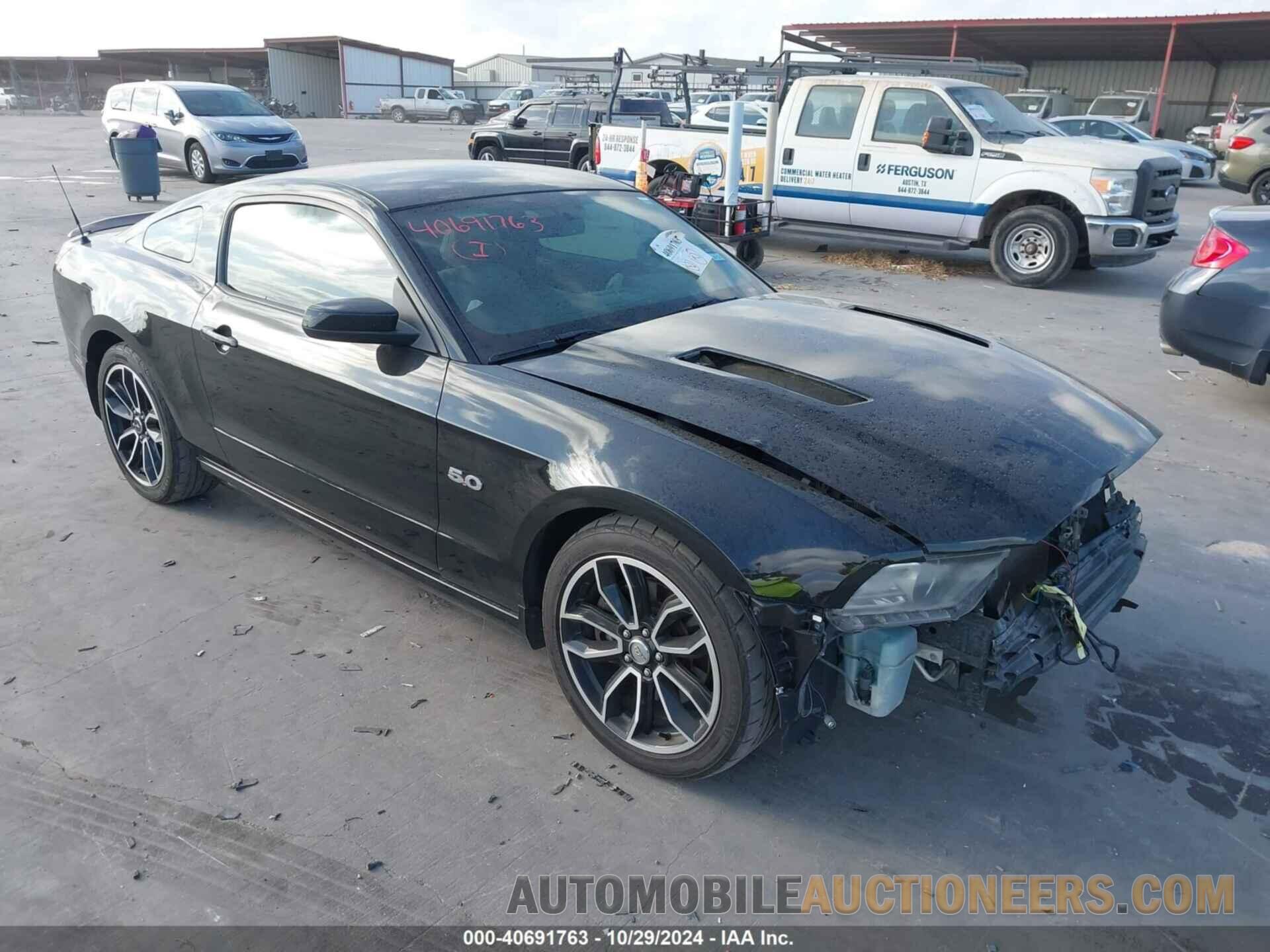 1ZVBP8CFXD5284407 FORD MUSTANG 2013