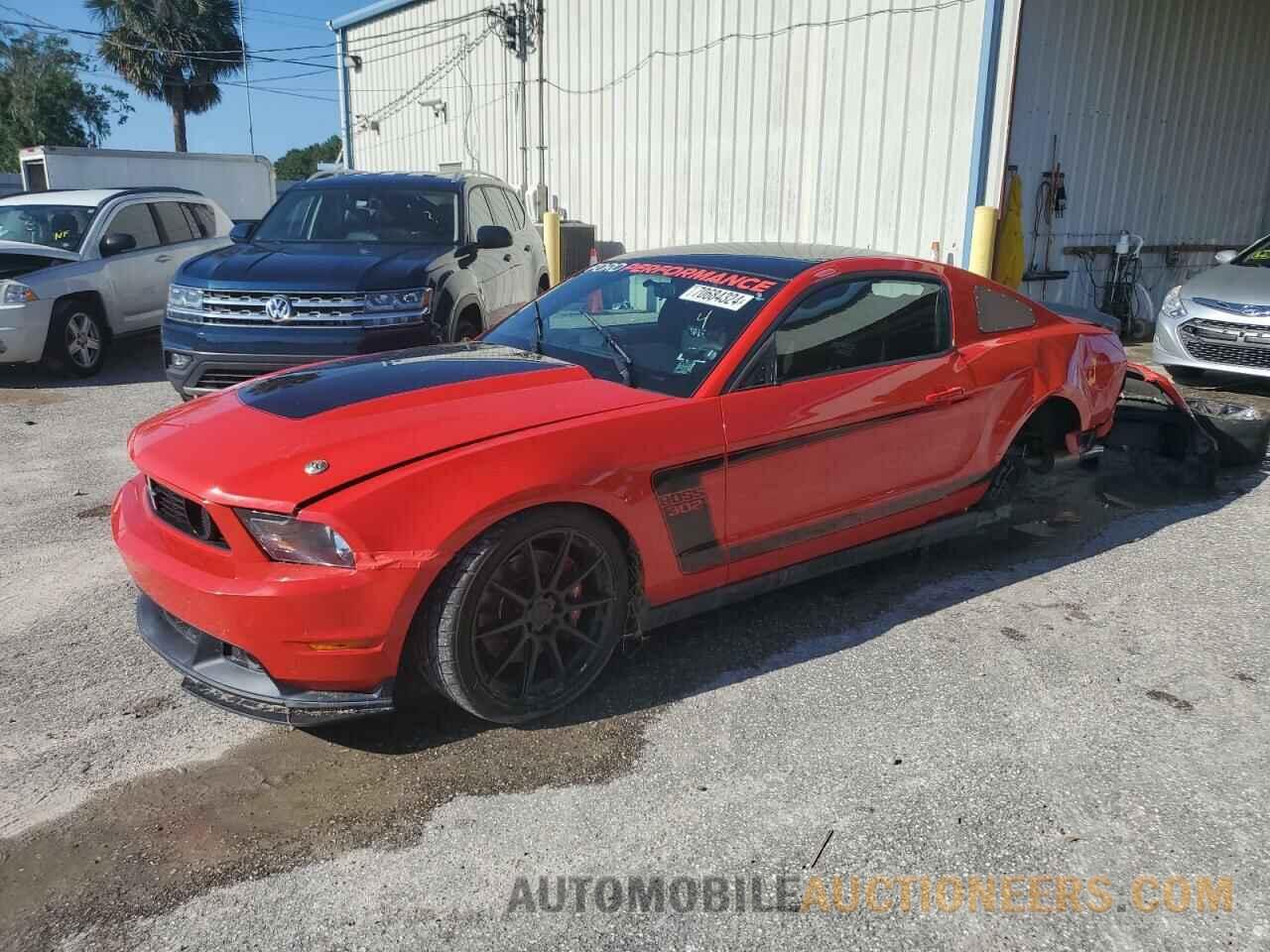 1ZVBP8CU0C5254958 FORD MUSTANG 2012