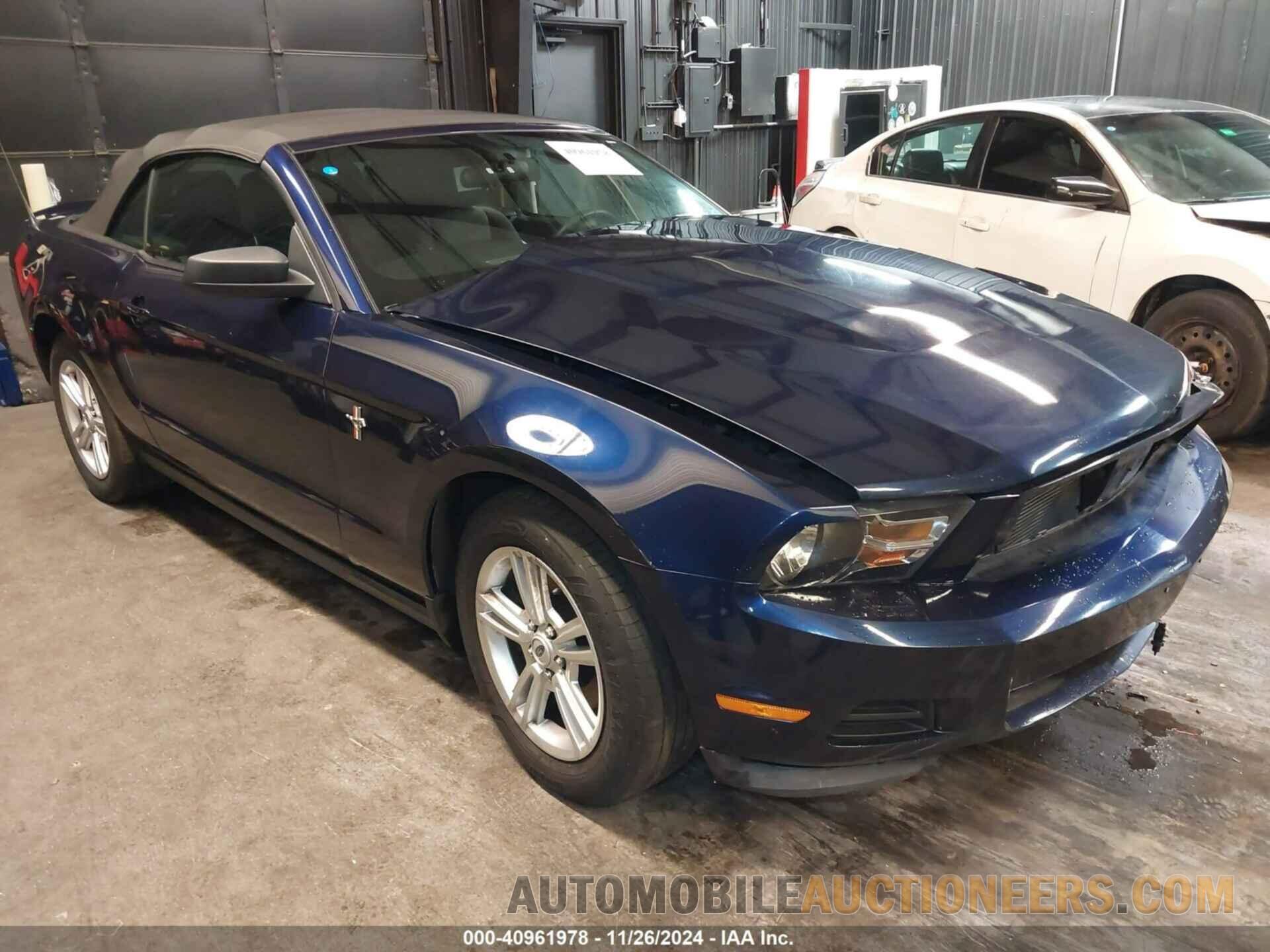 1ZVBP8EM1C5261589 FORD MUSTANG 2012