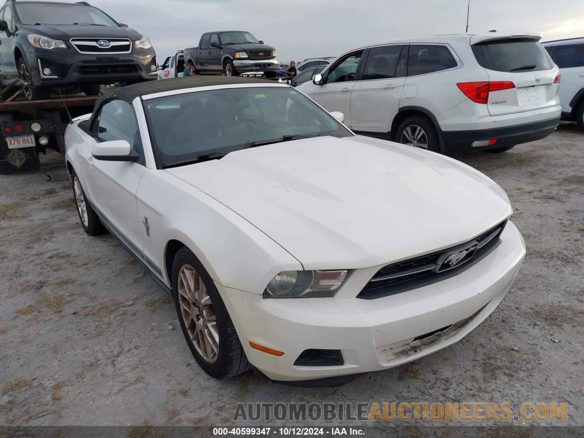 1ZVBP8EM5C5259389 FORD MUSTANG 2012