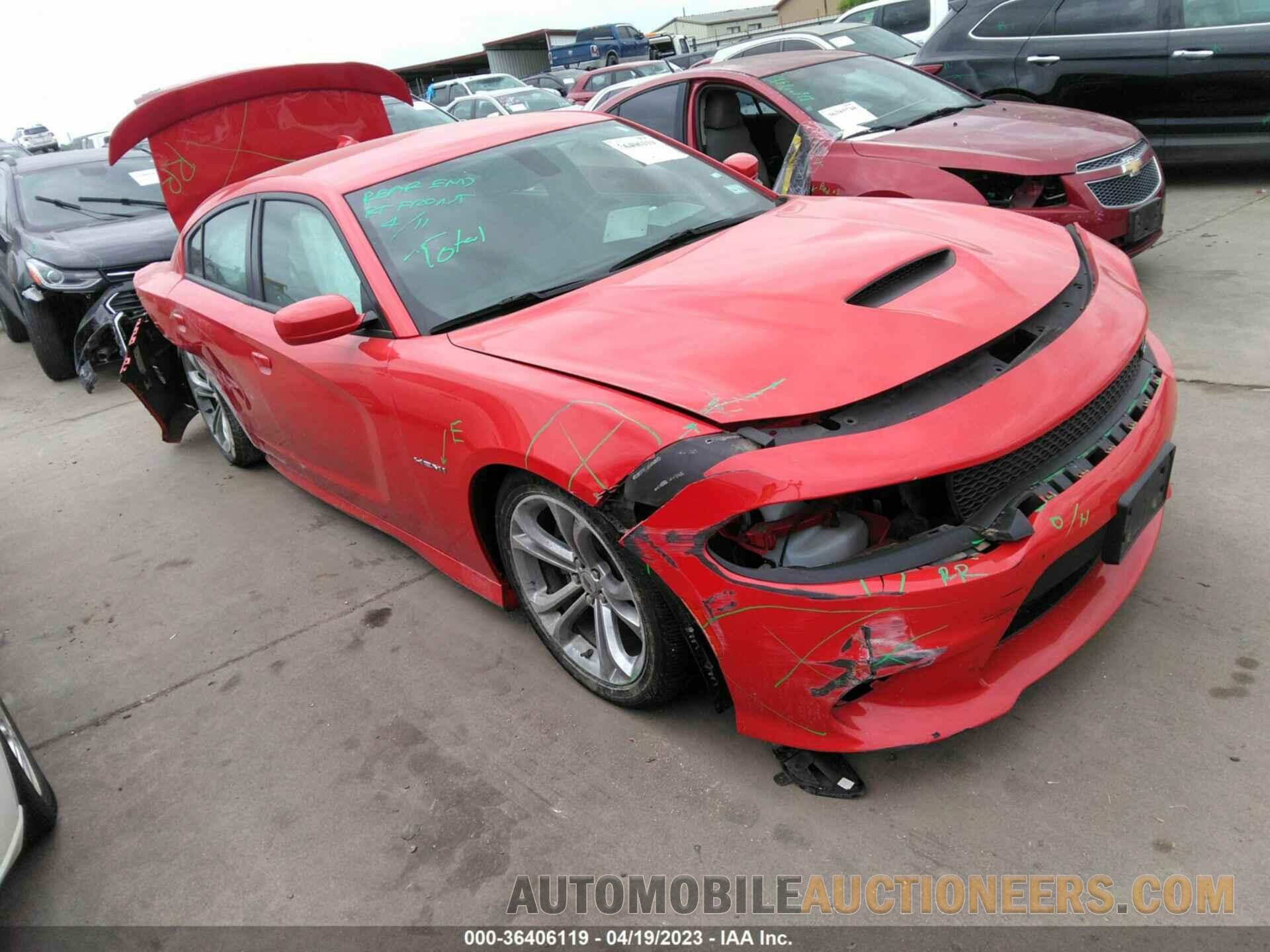 2C3CDXCT7MH563259 DODGE CHARGER 2021