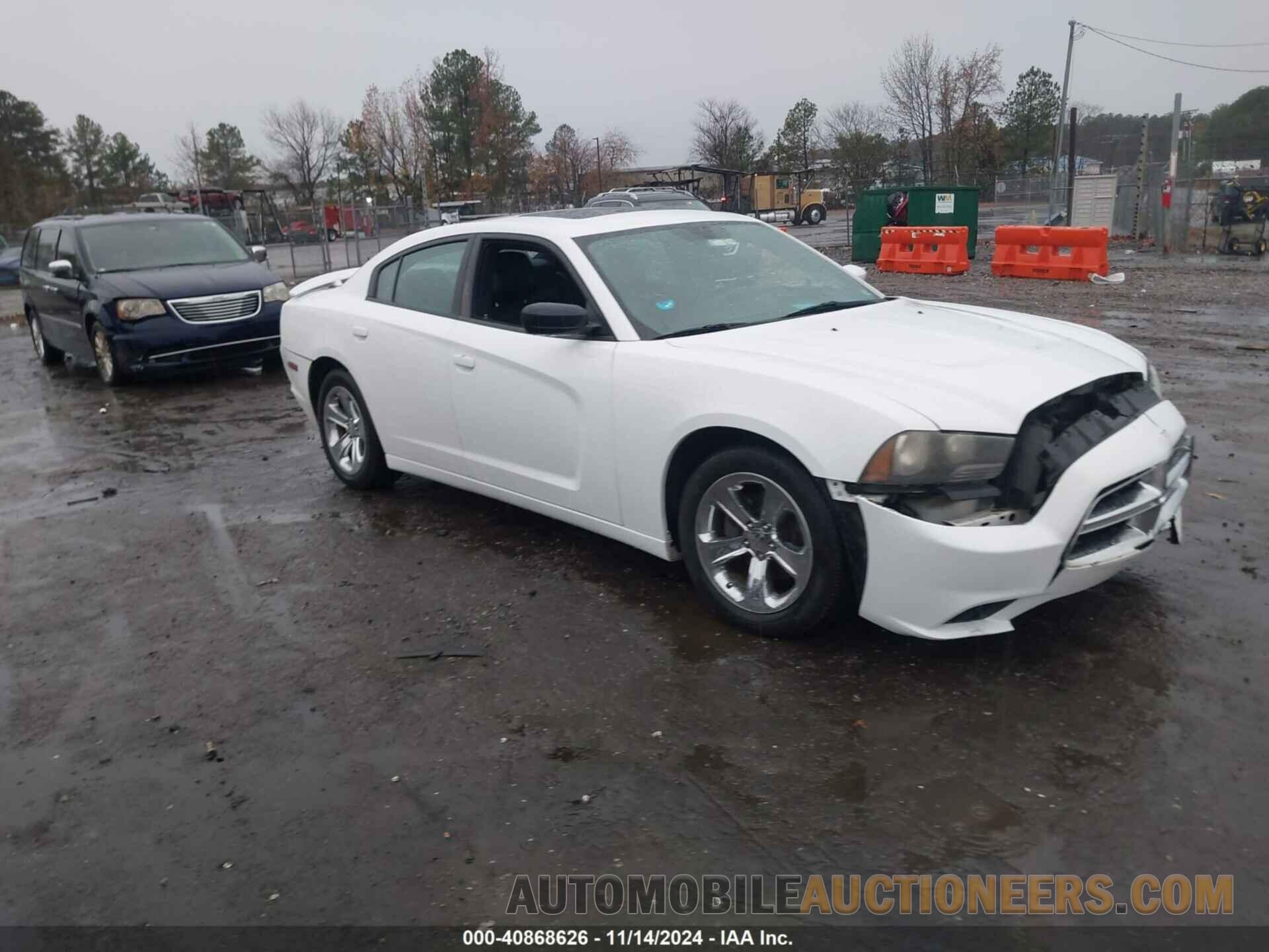 2C3CDXHG0CH125886 DODGE CHARGER 2012