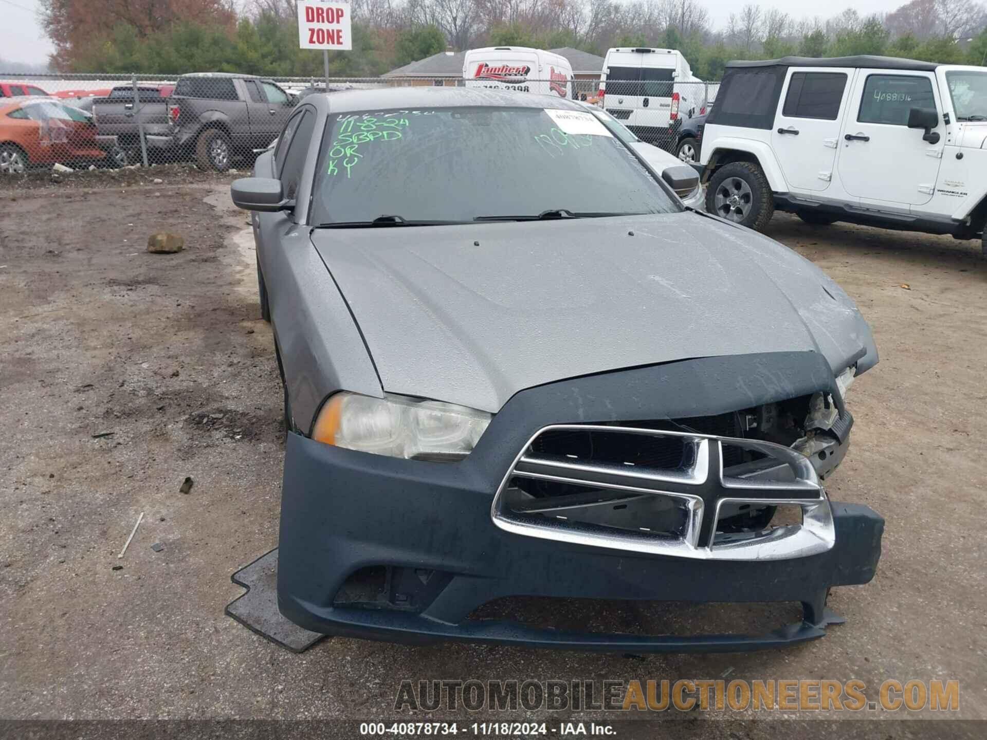 2C3CDXHG8CH189982 DODGE CHARGER 2012