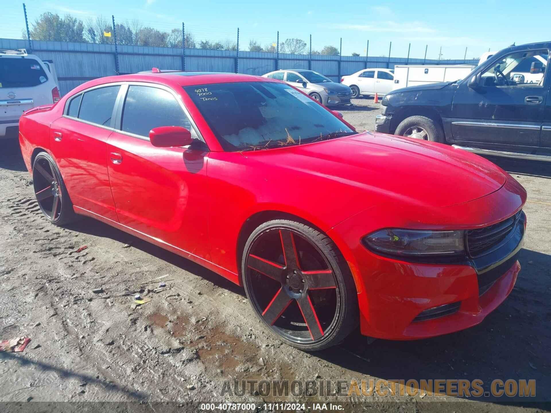 2C3CDXHG9FH725276 DODGE CHARGER 2015