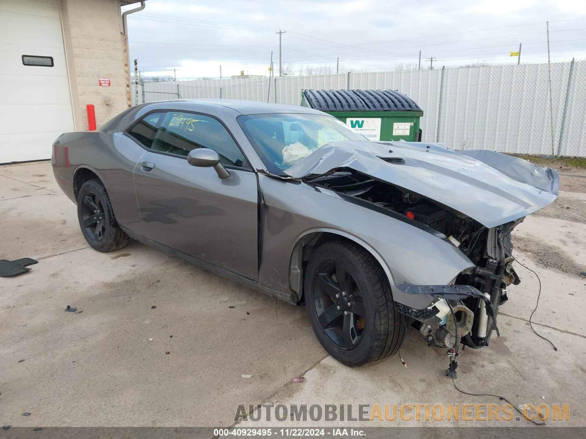 2C3CDYAG1CH168293 DODGE CHALLENGER 2012