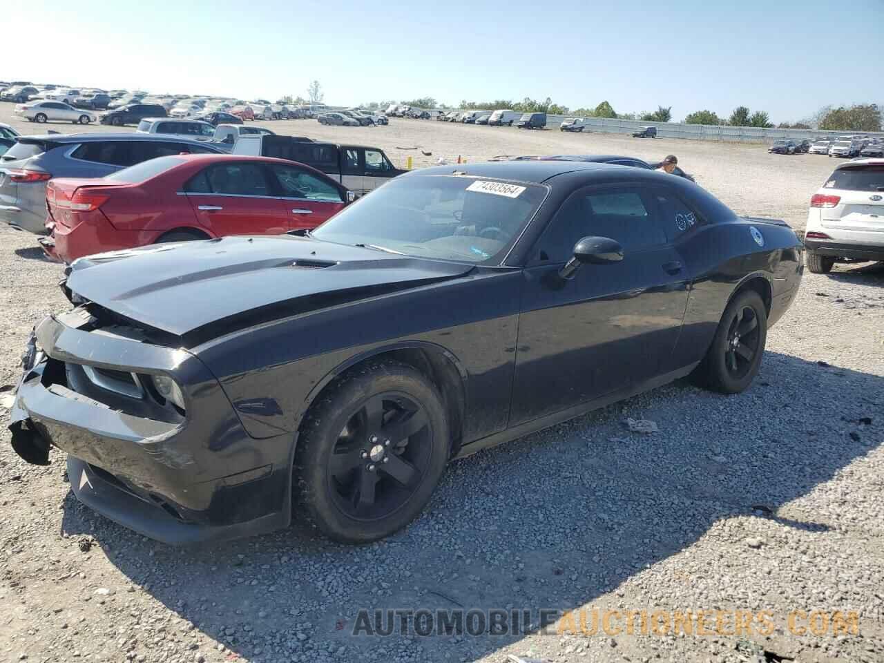 2C3CDYAG9CH137776 DODGE CHALLENGER 2012