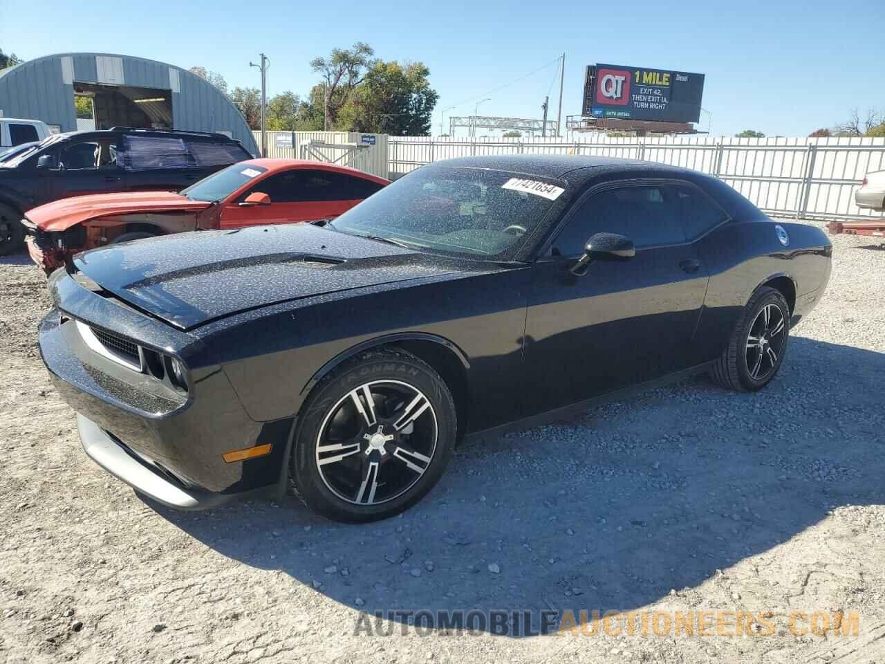 2C3CDYAGXCH259594 DODGE CHALLENGER 2012