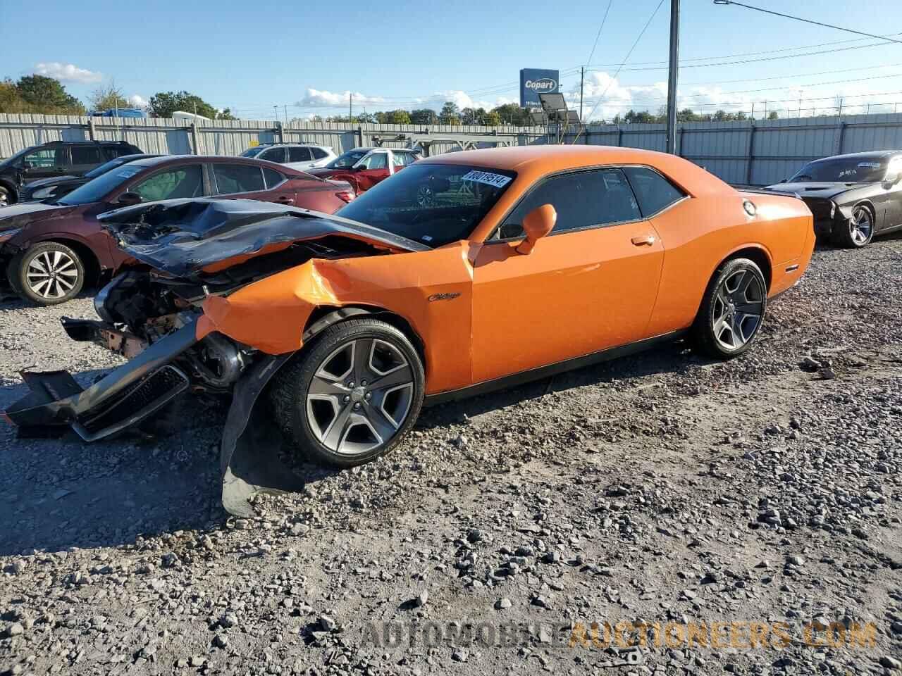 2C3CDYBT8CH139269 DODGE CHALLENGER 2012