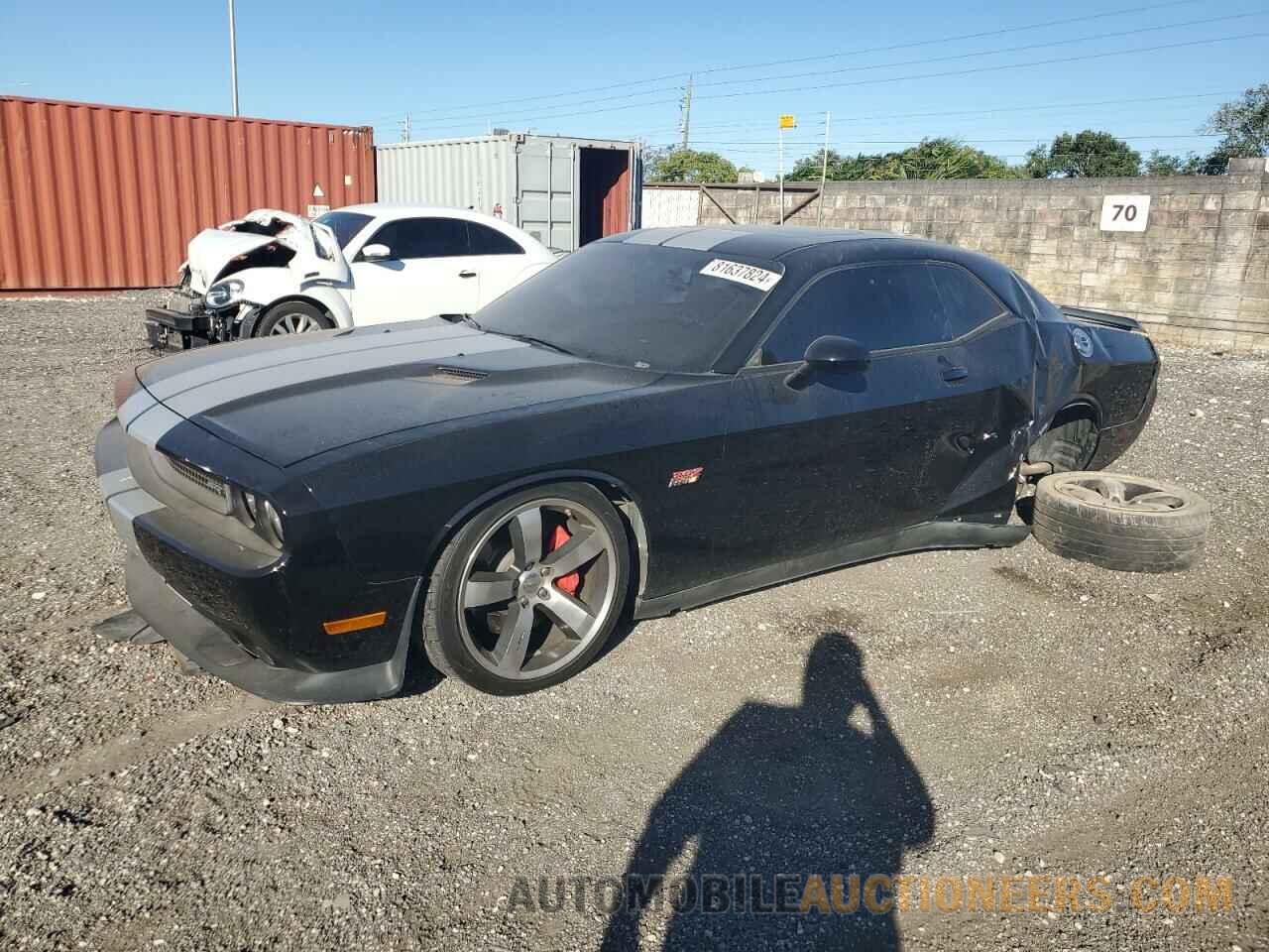 2C3CDYCJ0CH157553 DODGE CHALLENGER 2012