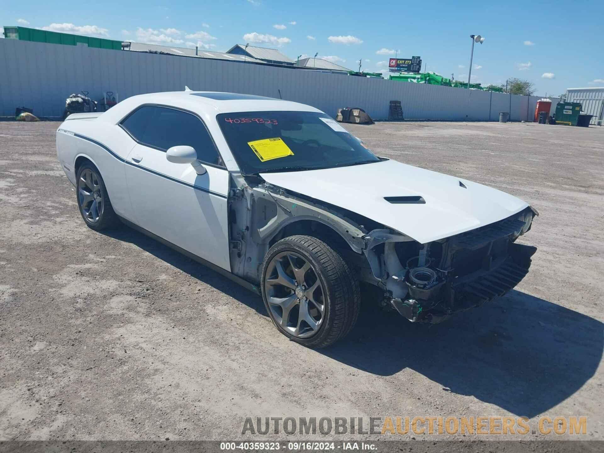 2C3CDZAG8GH232356 DODGE CHALLENGER 2016