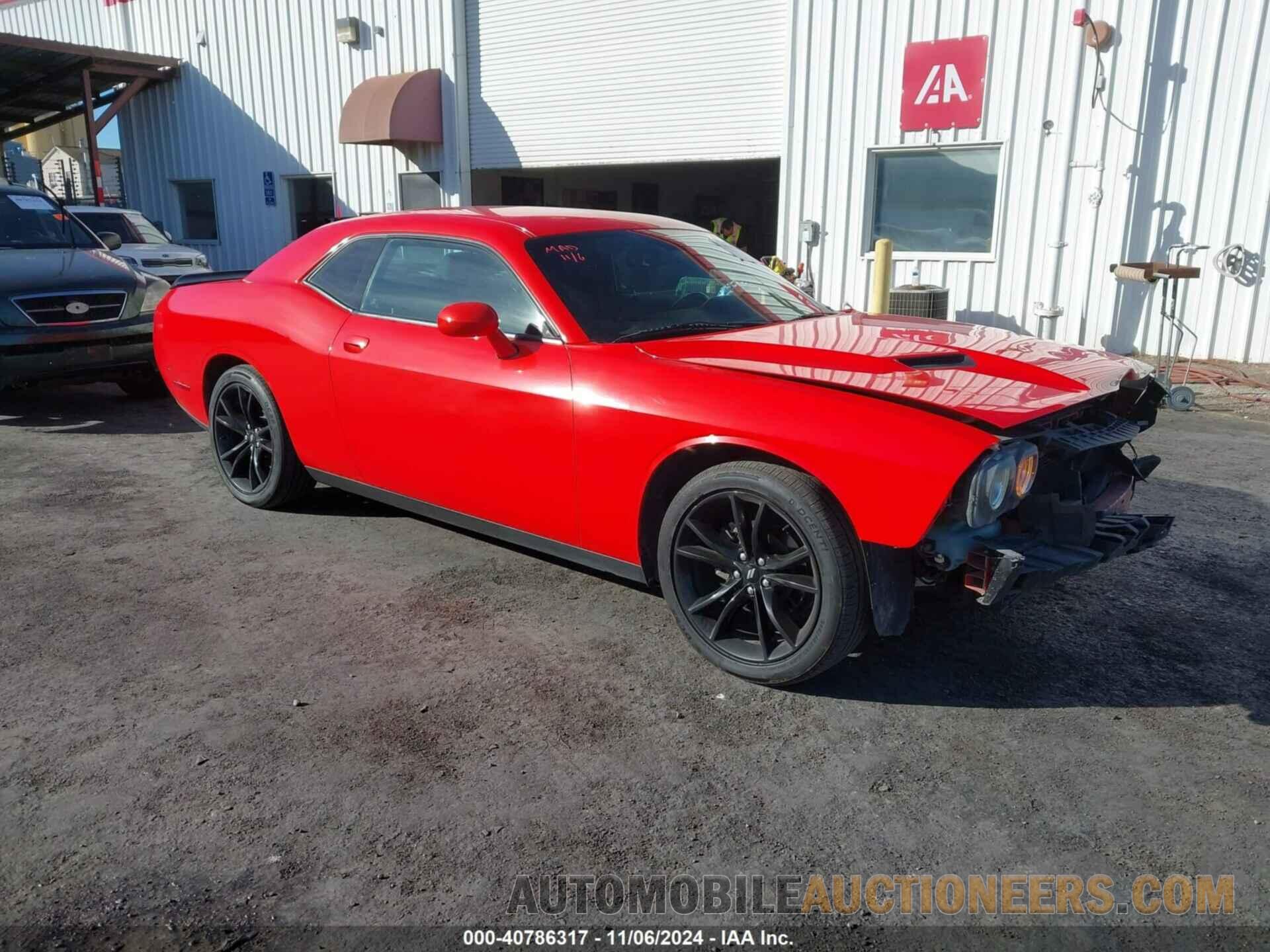 2C3CDZAG9JH288636 DODGE CHALLENGER 2018