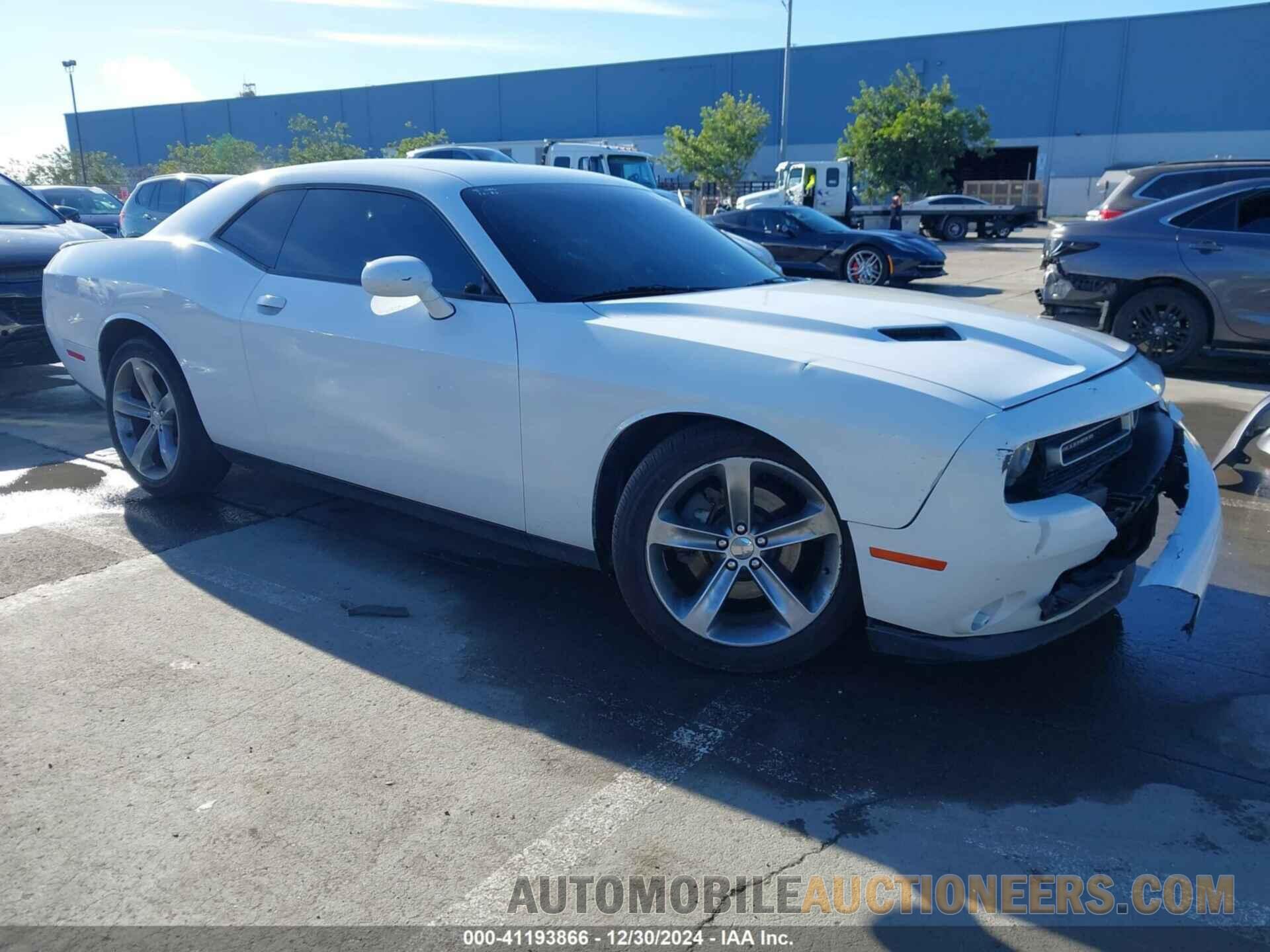 2C3CDZAGXGH102255 DODGE CHALLENGER 2016