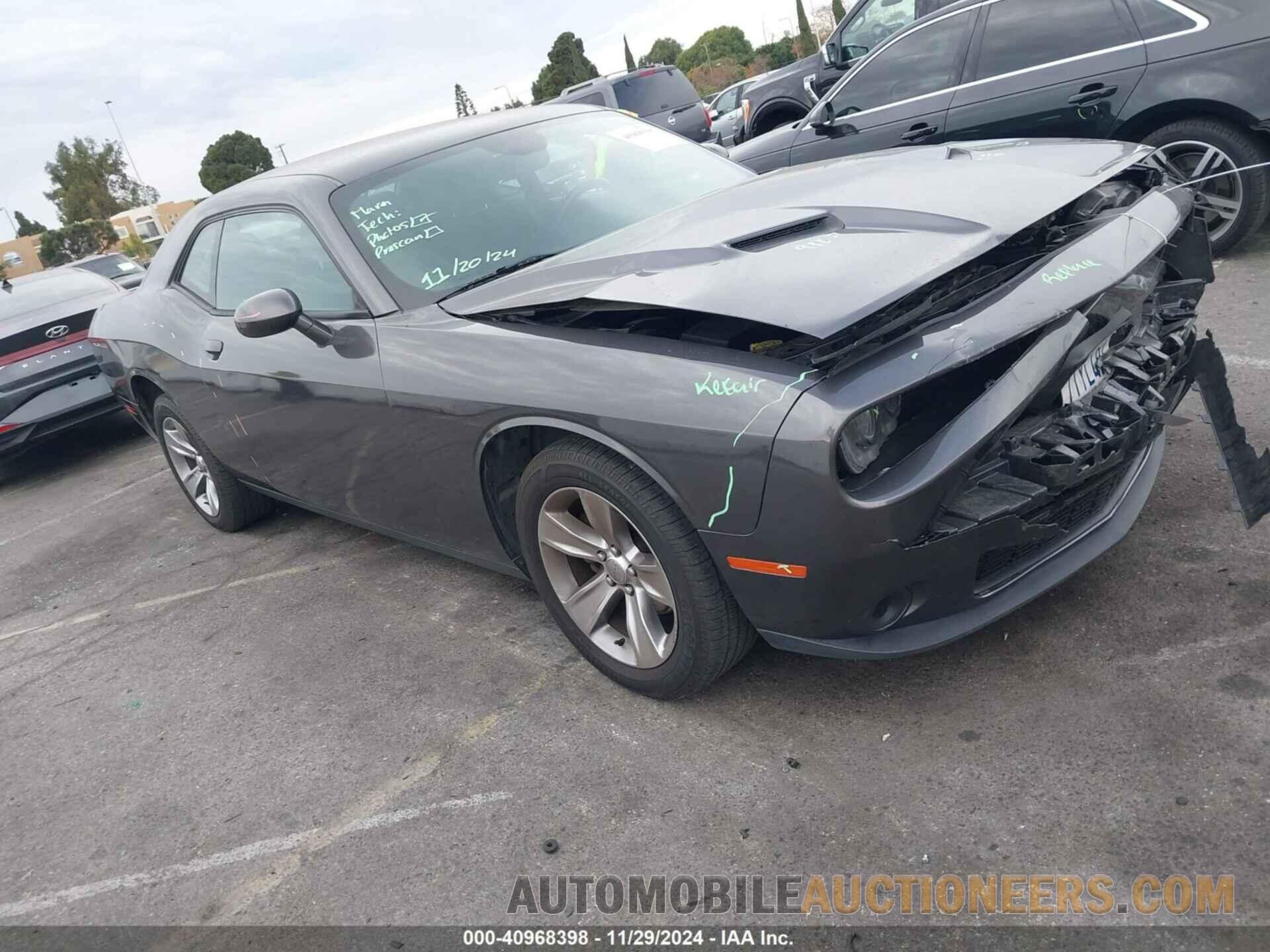 2C3CDZAGXGH299492 DODGE CHALLENGER 2016