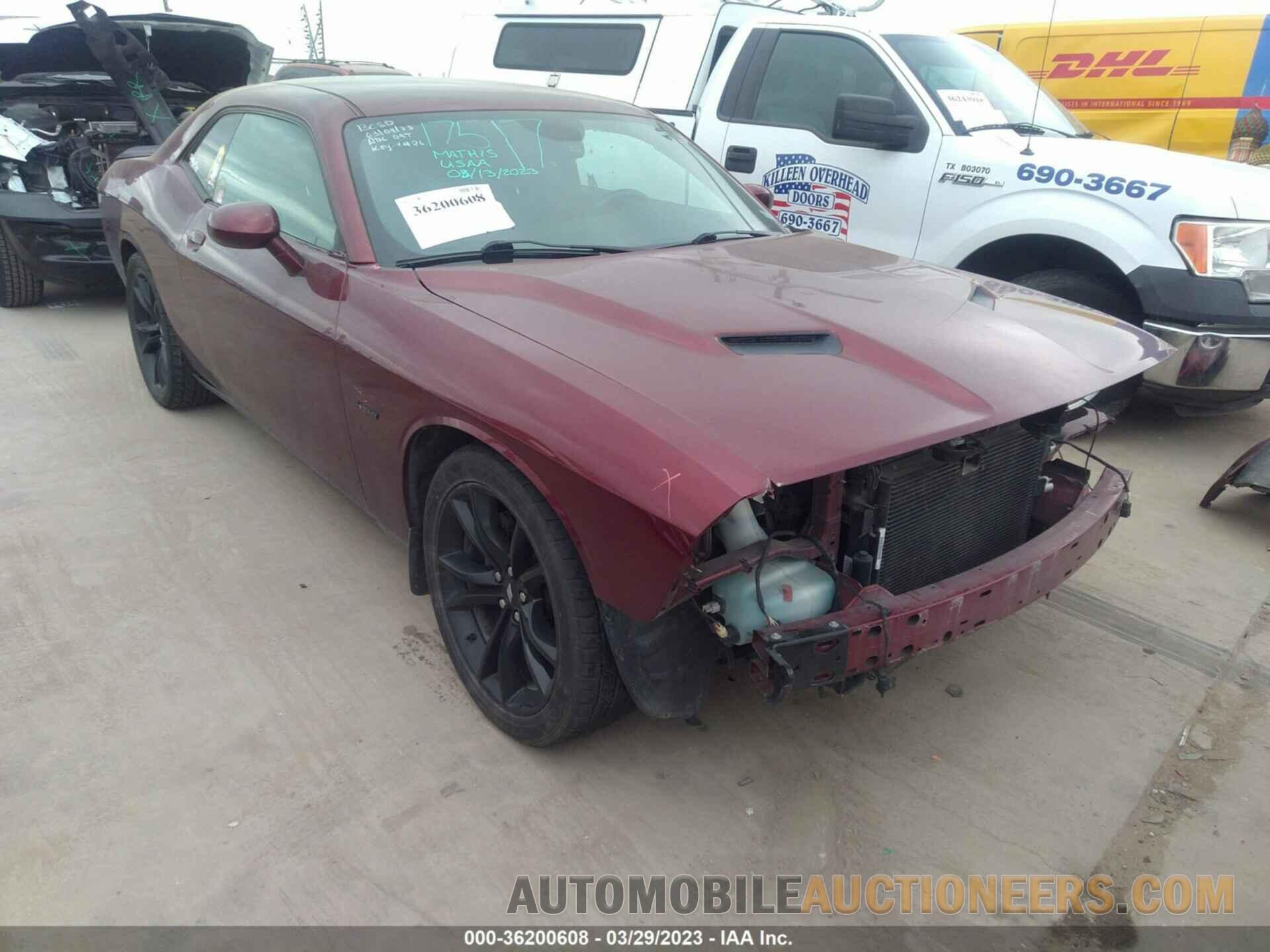 2C3CDZBT6JH229104 DODGE CHALLENGER 2018