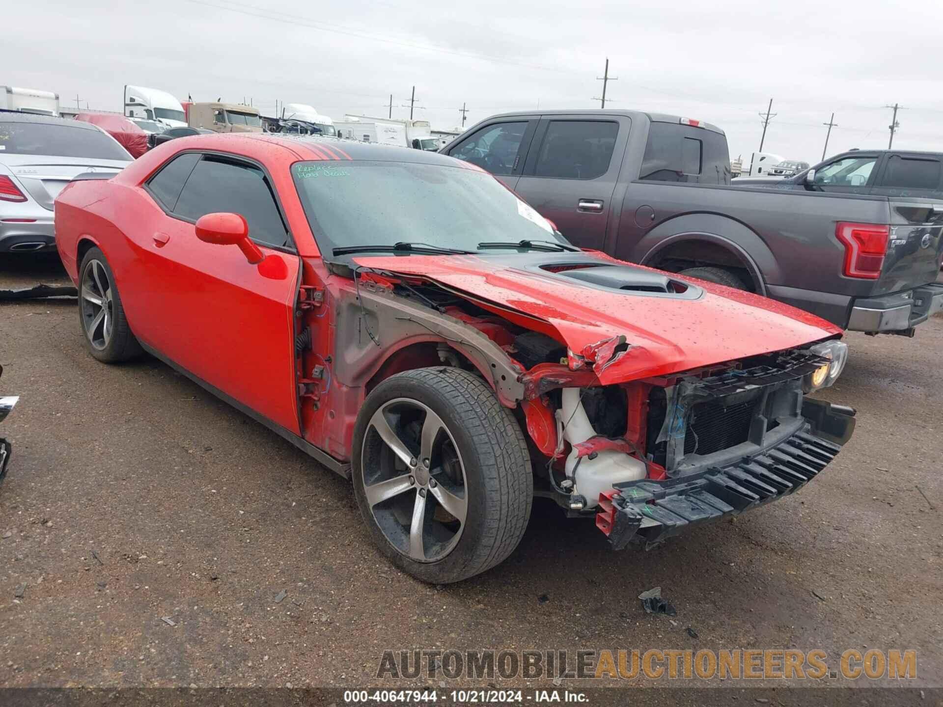 2C3CDZBT8GH184787 DODGE CHALLENGER 2016