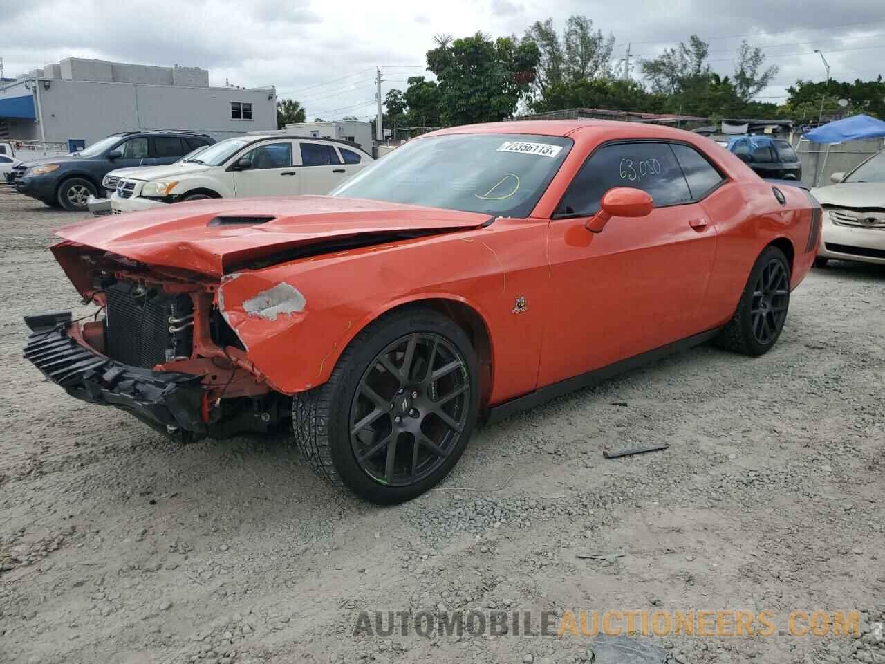 2C3CDZFJ6JH256540 DODGE CHALLENGER 2018