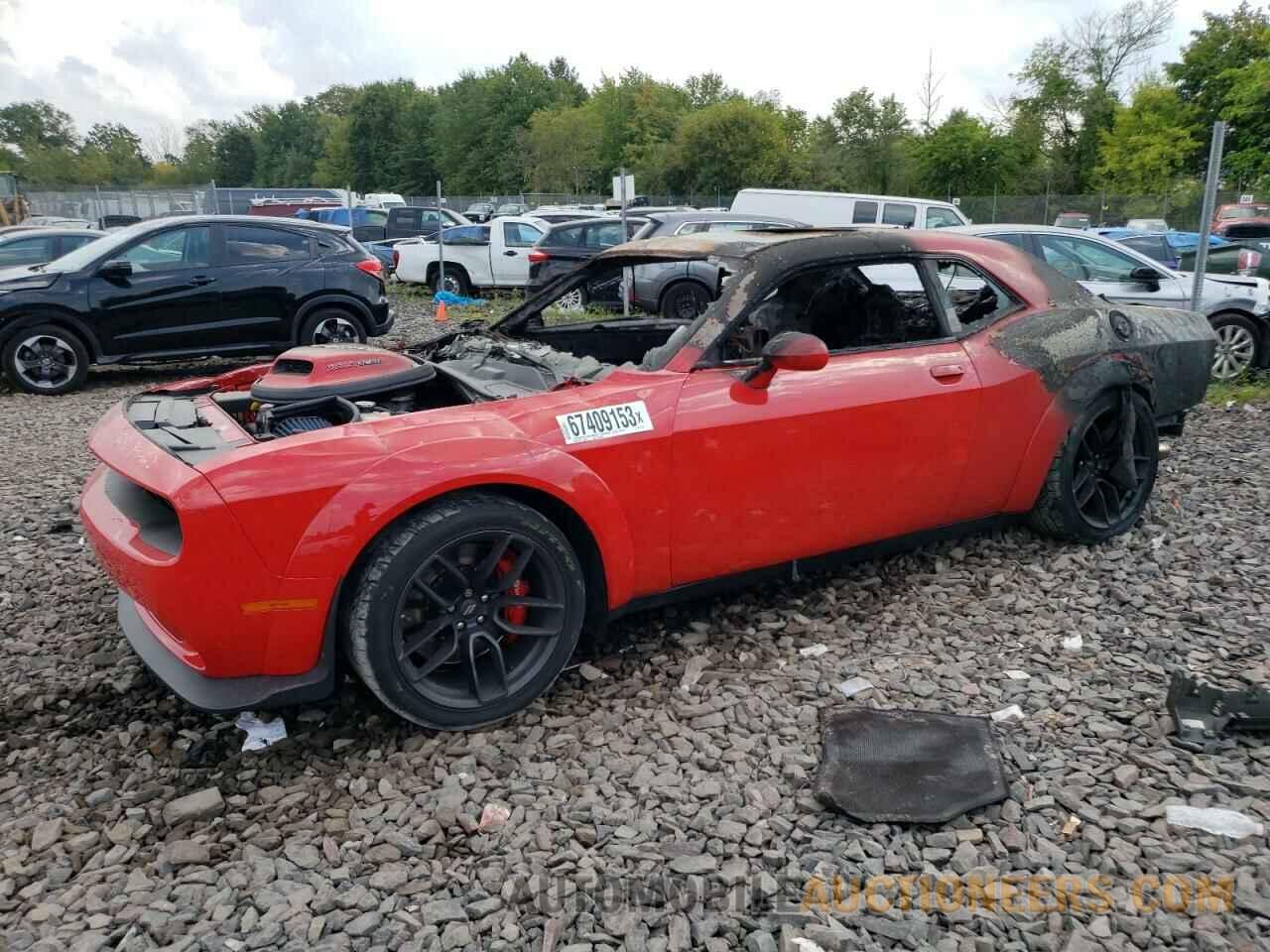 2C3CDZFJ8KH704584 DODGE CHALLENGER 2019