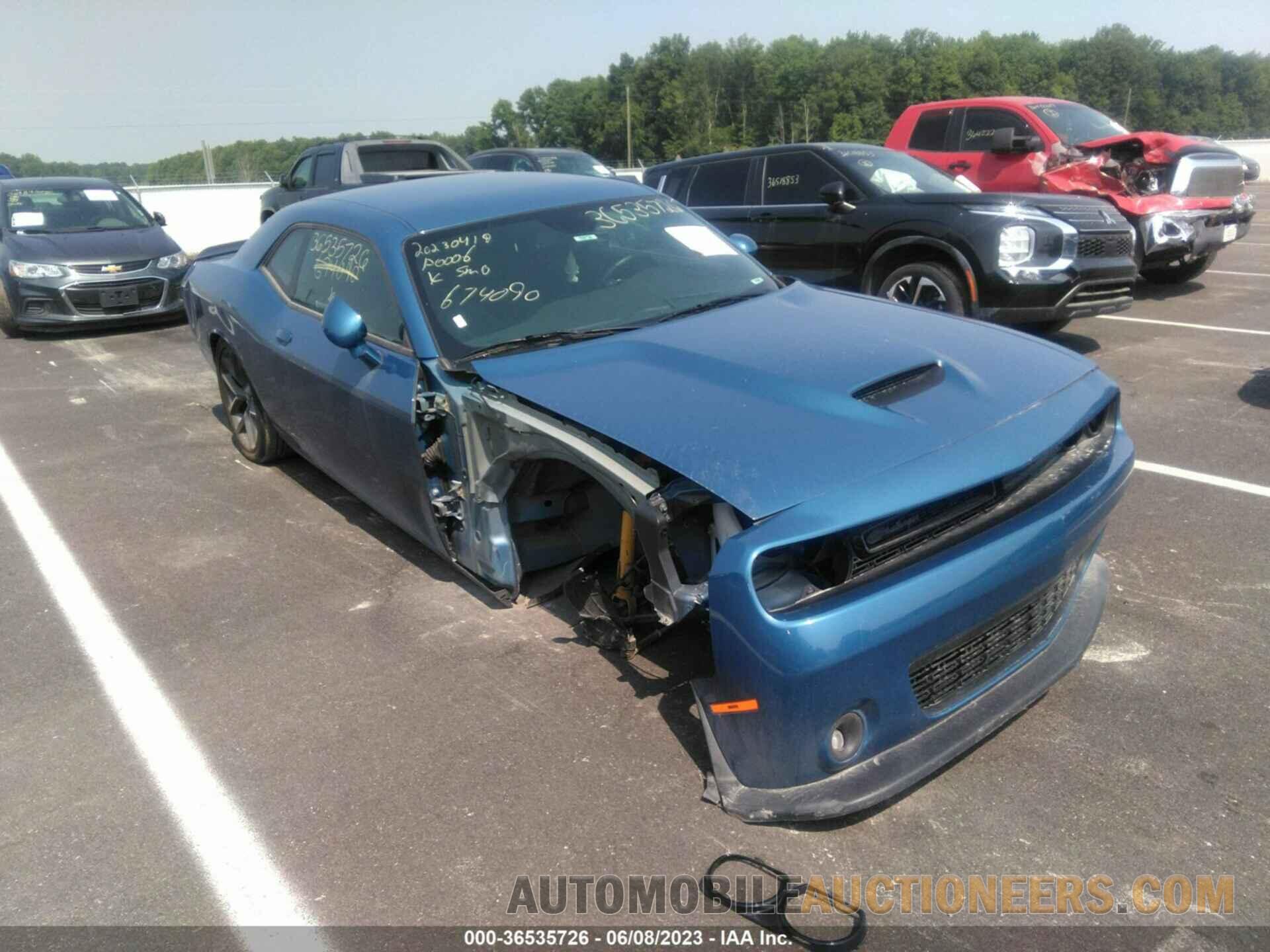 2C3CDZJG9MH674090 DODGE CHALLENGER 2021