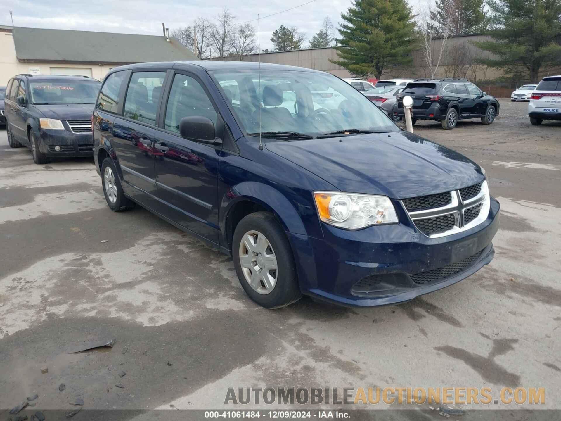 2C4RDGBG0CR235846 DODGE GRAND CARAVAN 2012