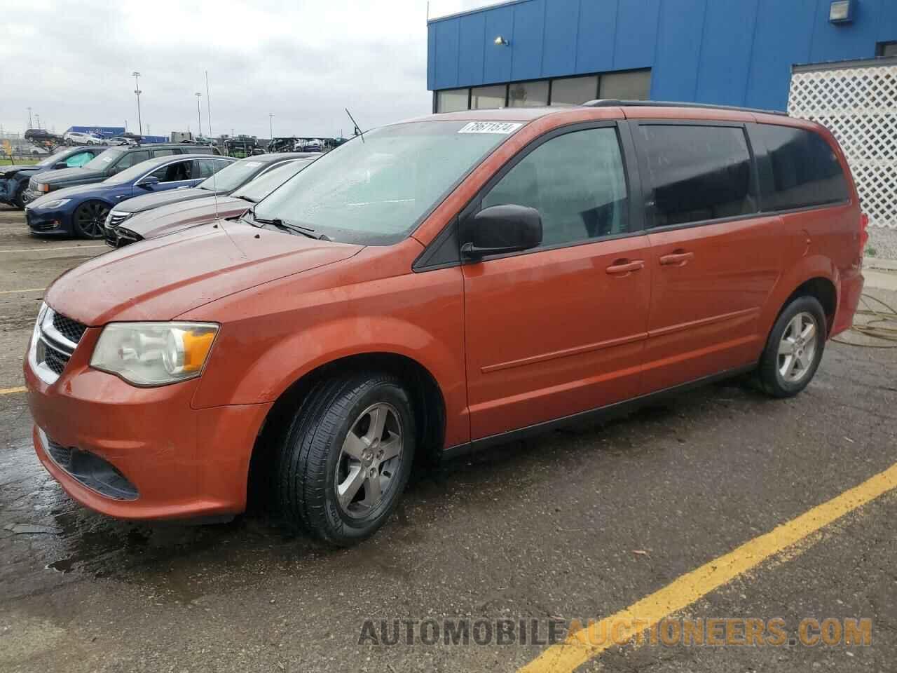 2C4RDGBG0CR253117 DODGE CARAVAN 2012