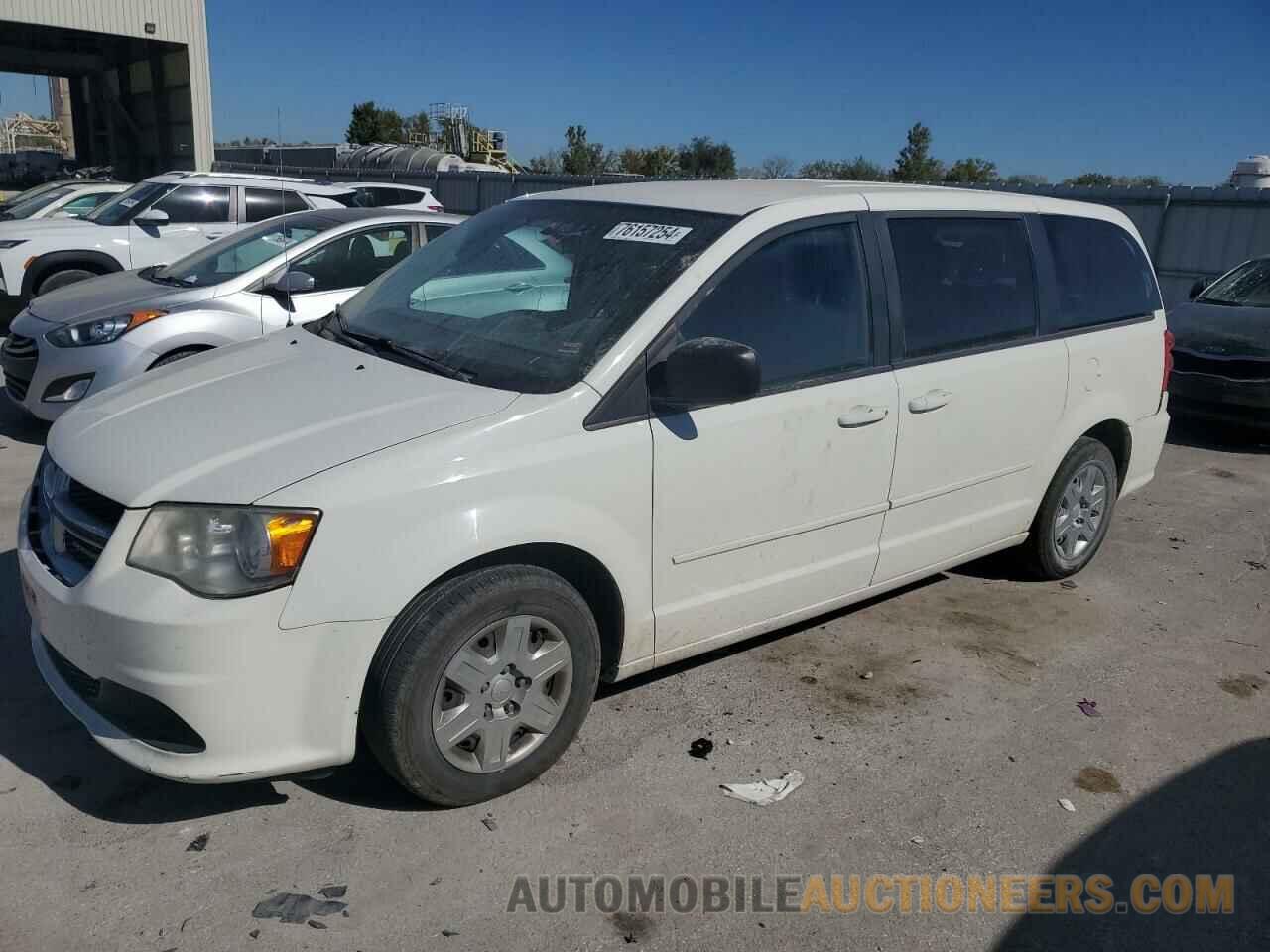 2C4RDGBG0CR281578 DODGE CARAVAN 2012