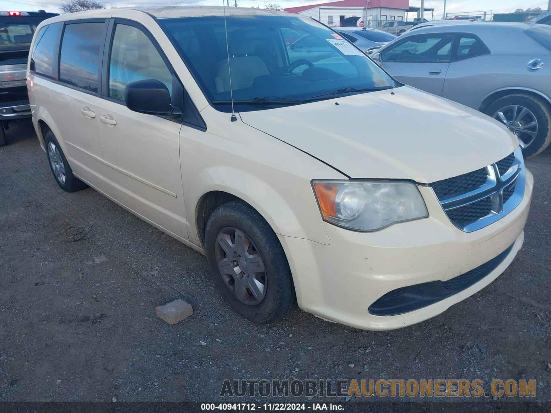 2C4RDGBG0CR384404 DODGE GRAND CARAVAN 2012